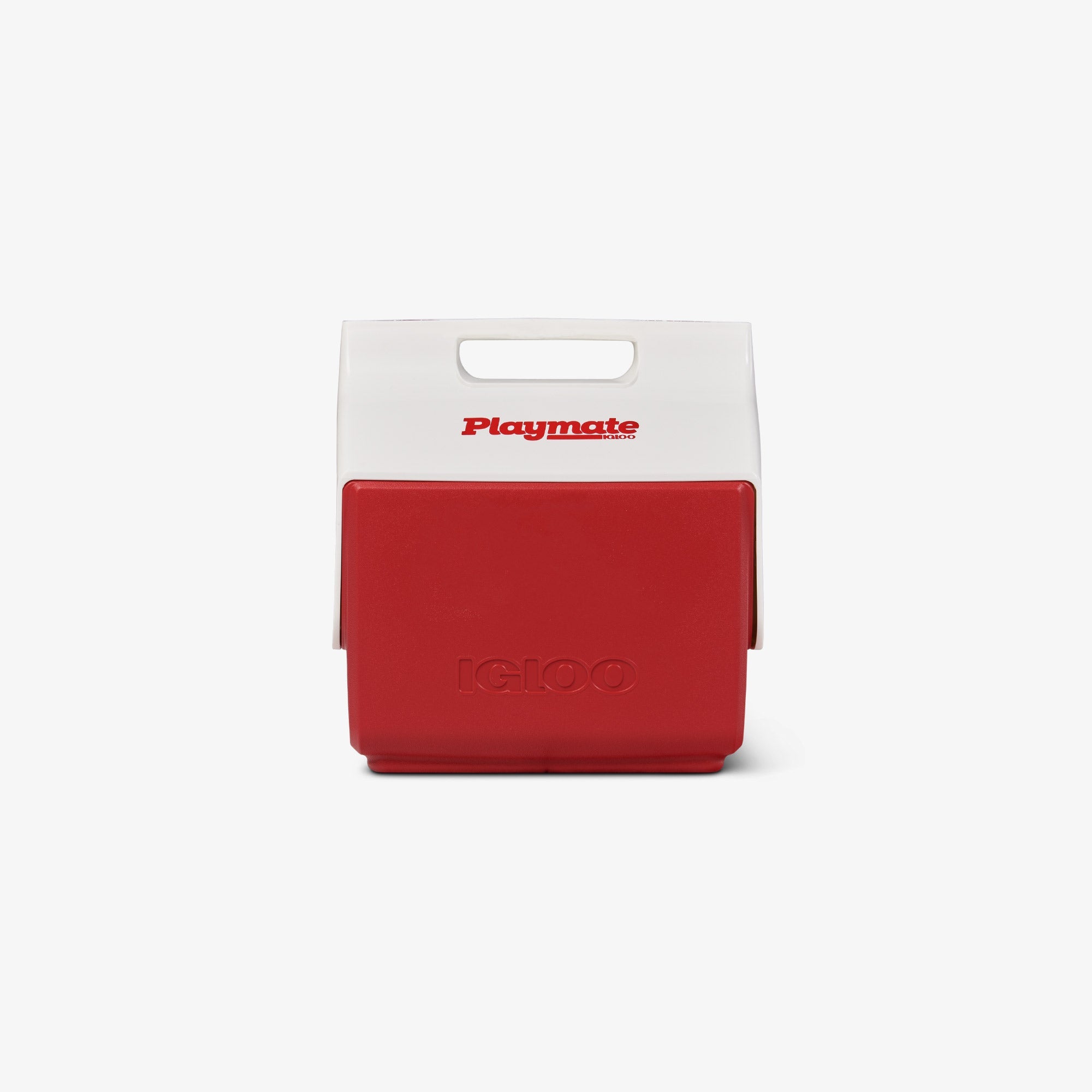 Retro Little Playmate 7 Qt Cooler O6 - Red - Product View