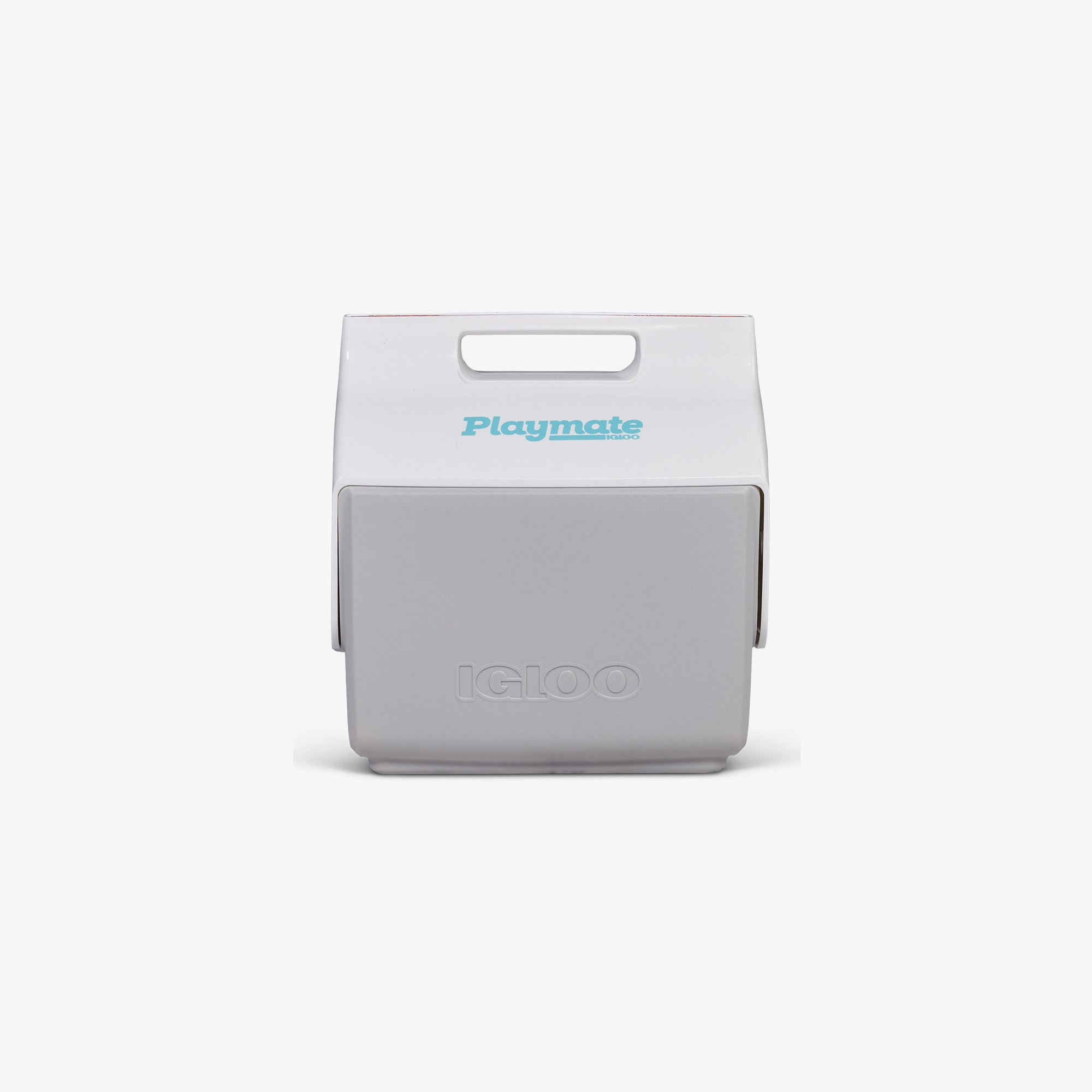 Retro Little Playmate 7 Qt Cooler O6 - Gray/Aqua - Product View