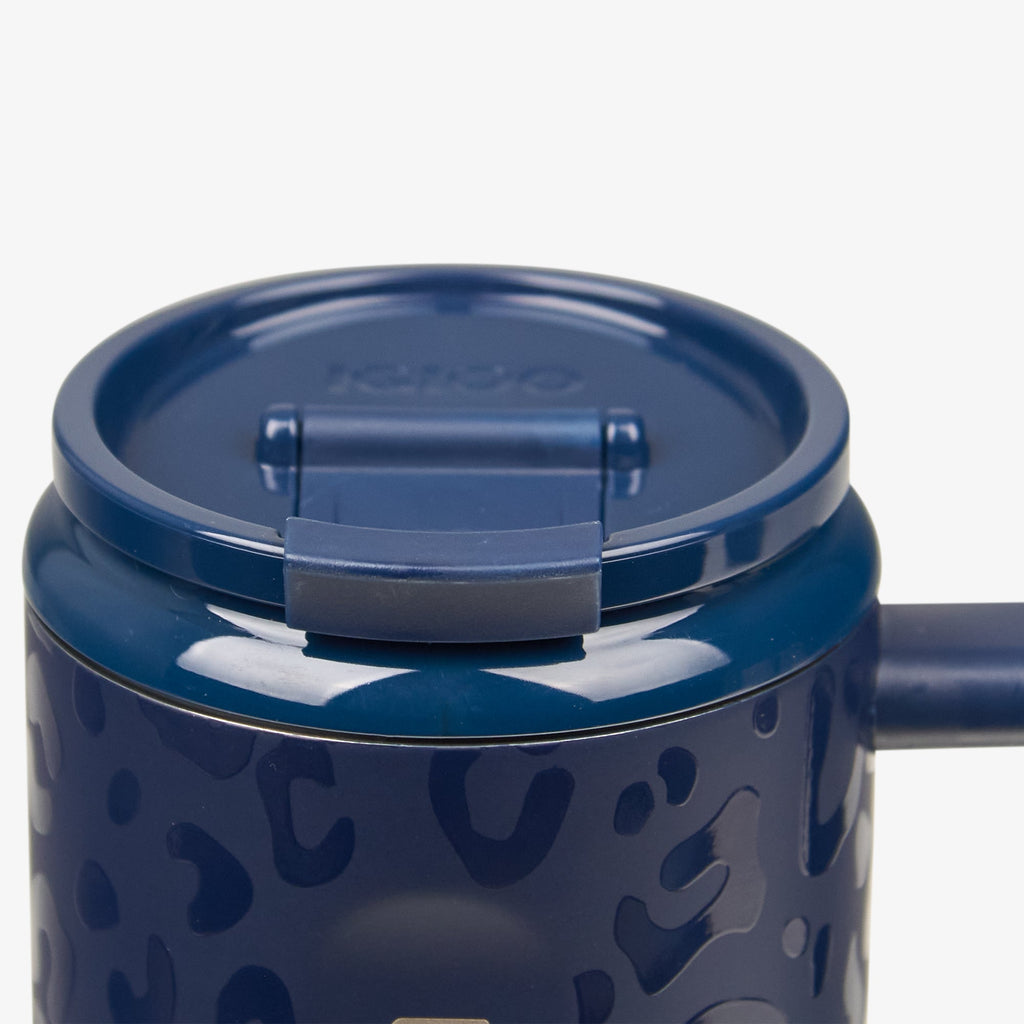 NFL 32 Oz Leopard Flip ‘n’ Sip Travel Mug A7 - Cowboys - Product View