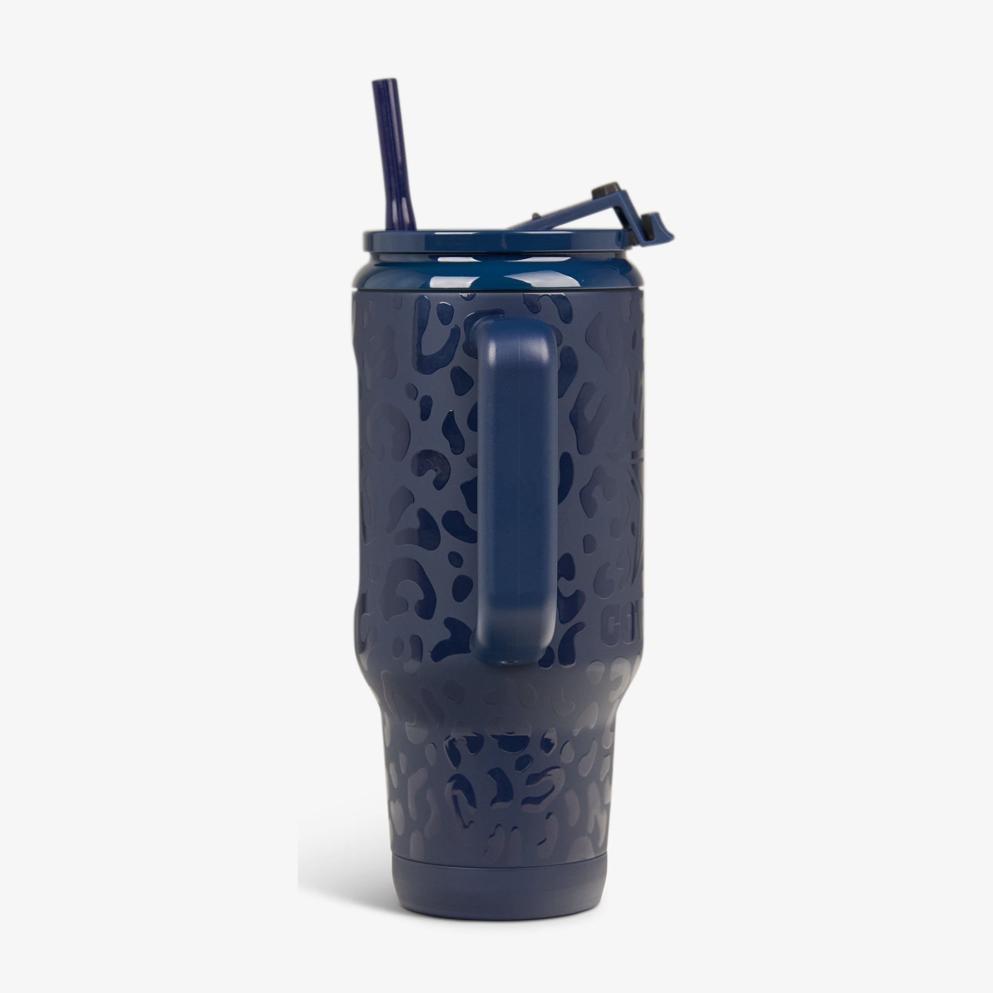NFL 32 Oz Leopard Flip ‘n’ Sip Travel Mug A7 - Cowboys - Product View