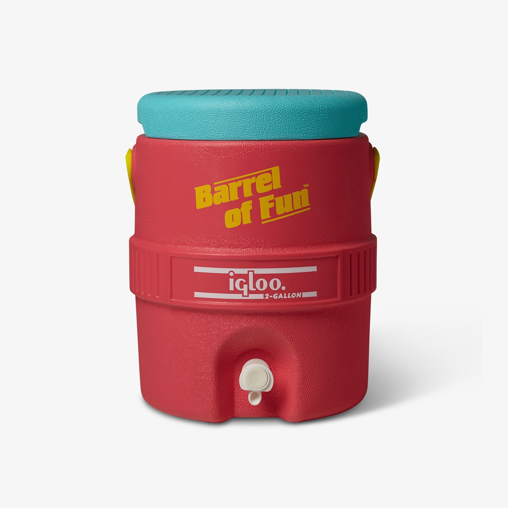 Retro Barrel of Fun 2 Gallon Jug Y7 - Watermelon - Front View