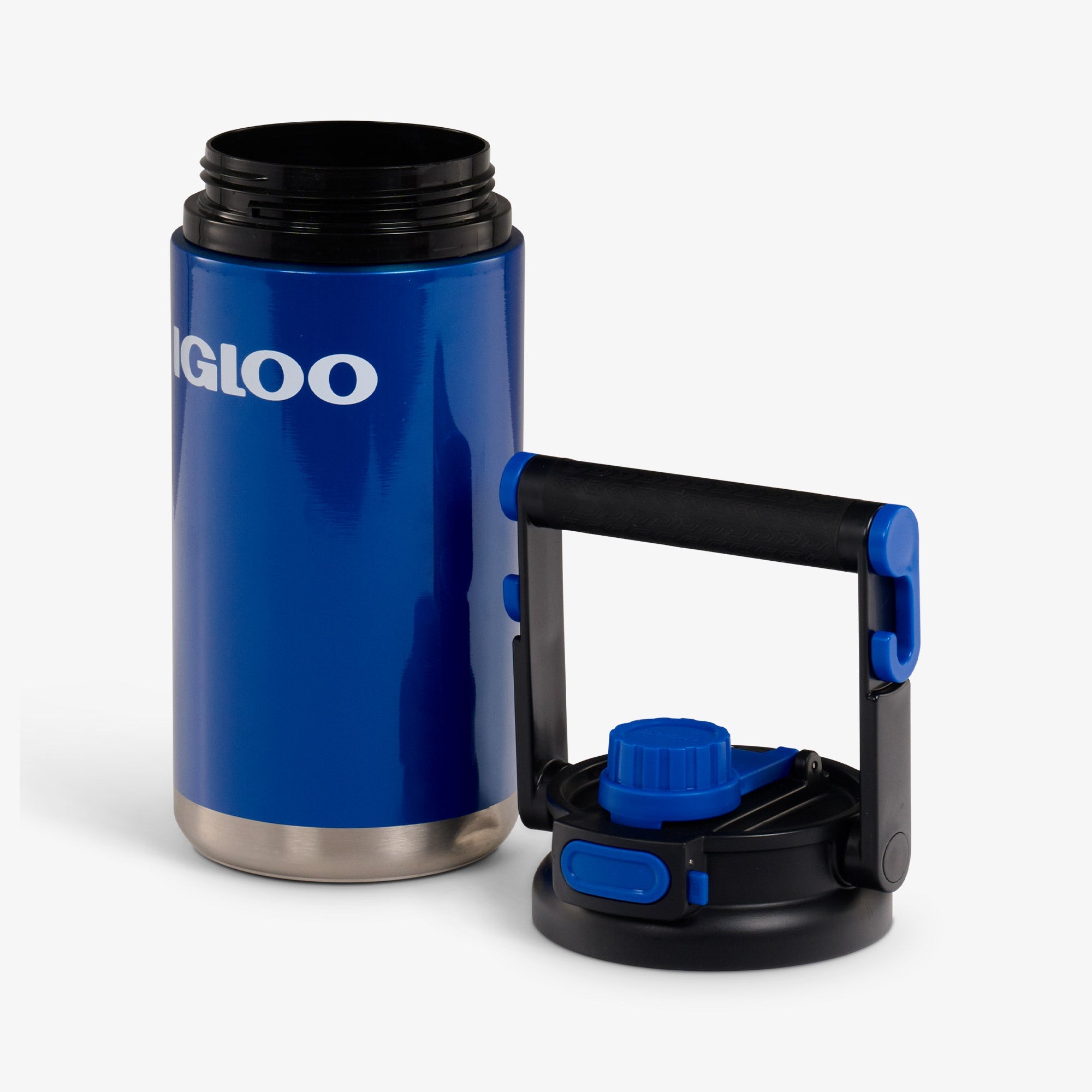 54 Oz Hybrid Sports Jug L2 - Blue - Open View