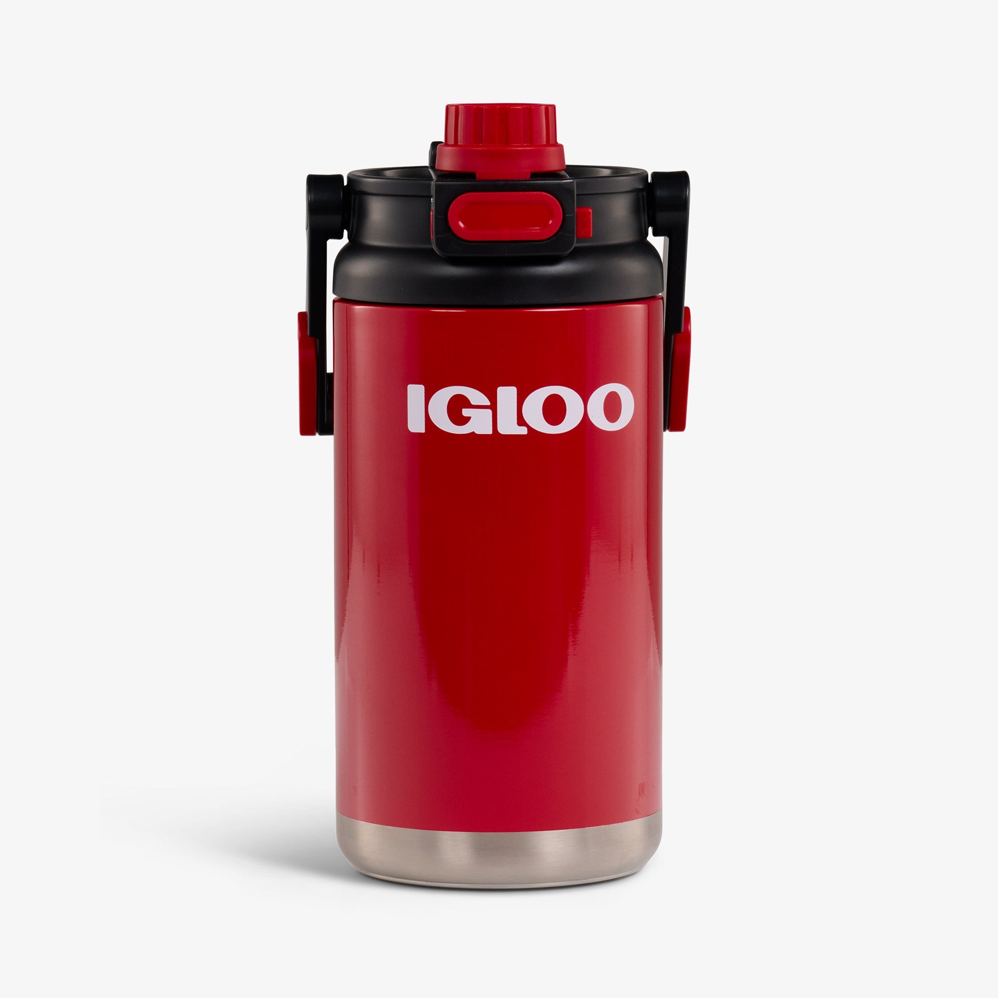 54 Oz Hybrid Sports Jug L2 - Red - Front View