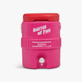 Retro Barrel of Fun 2 Gallon Jug Y7 - Tutti Frutti - Front View