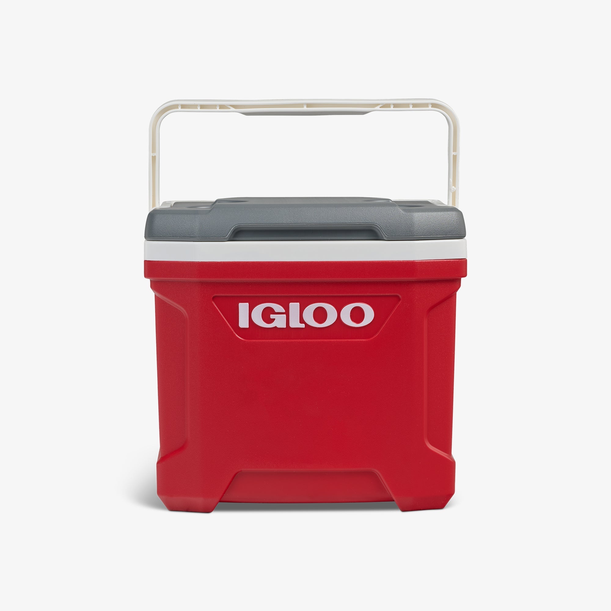 Latitude 16 Qt Cooler M4 - Red - Strap View
