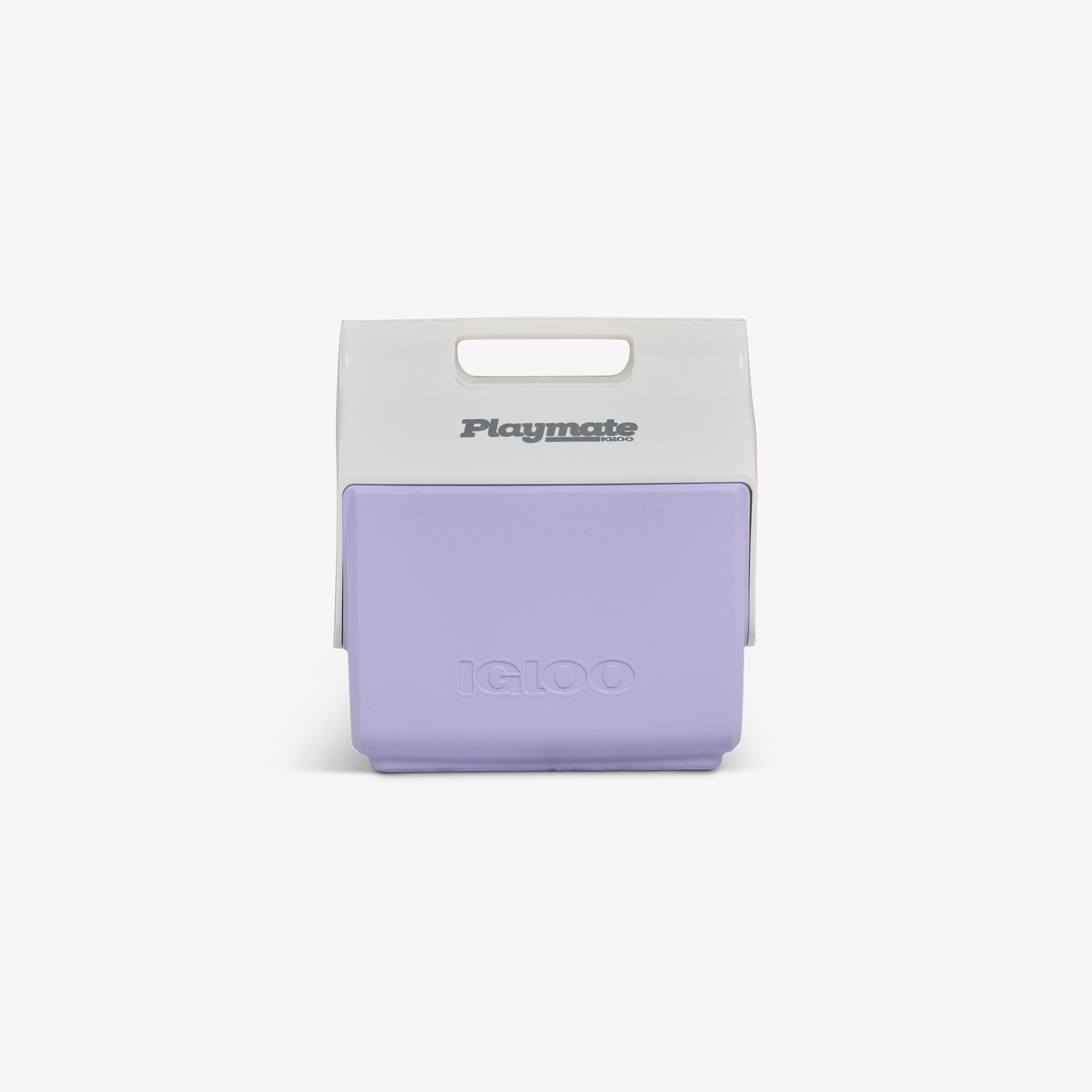Retro Little Playmate 7 Qt Cooler O6 - Lilac - Front View