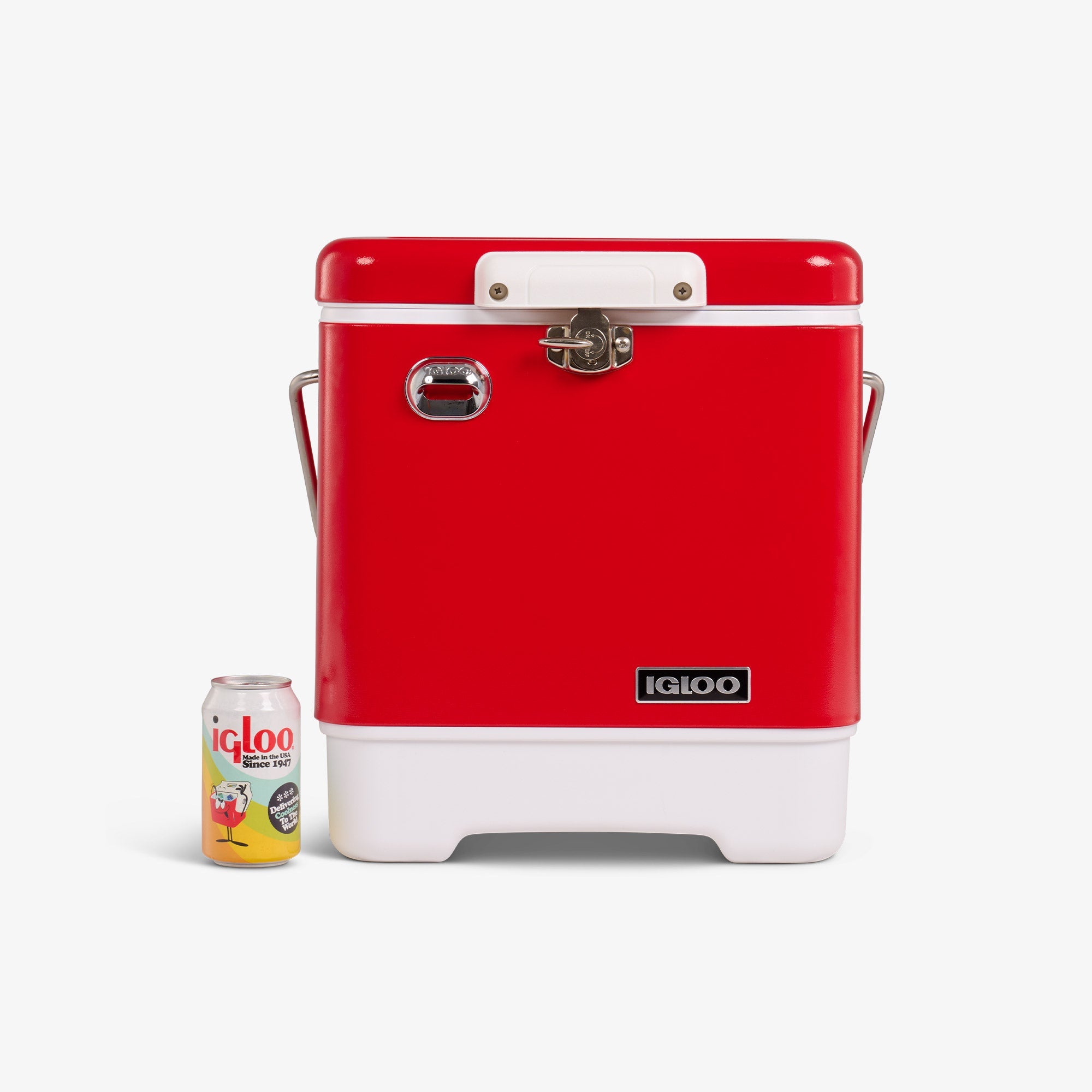 Legacy 20 Qt Cooler O9 - Red Star - Size View