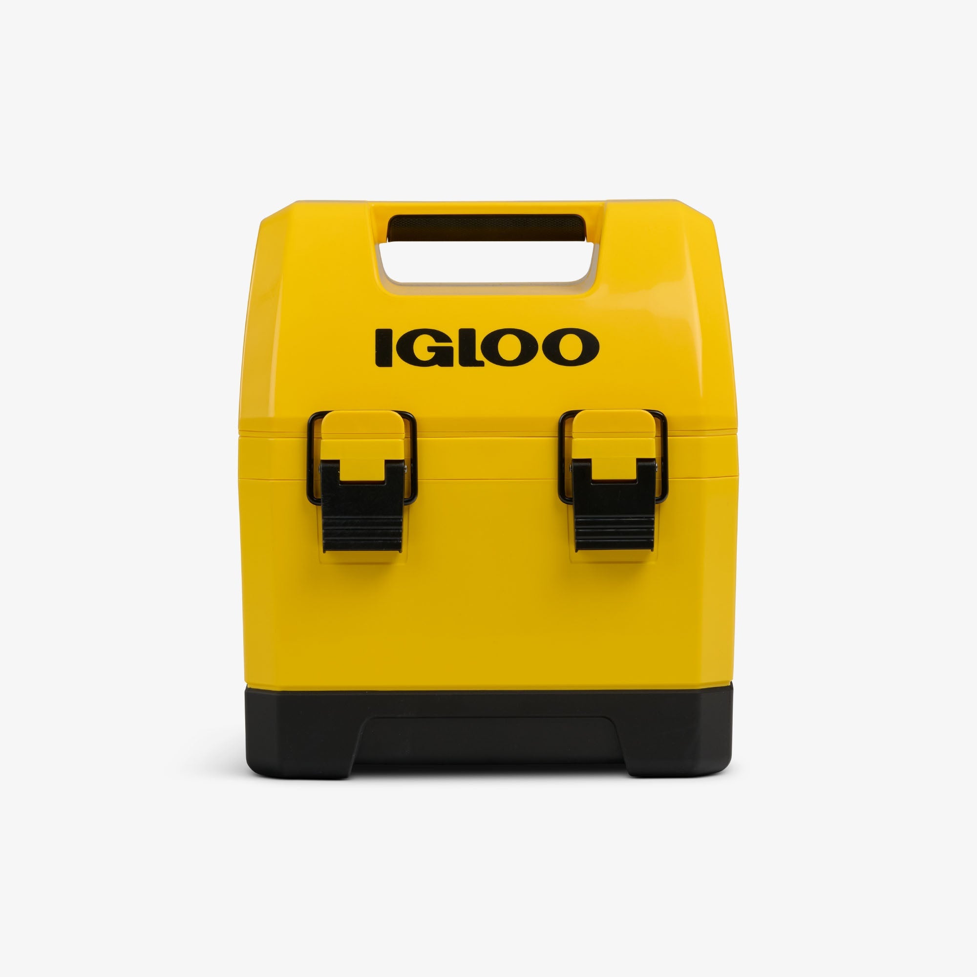 Gripper CoolBox 10 Qt Cooler J0 - Industrial Yellow - Front View