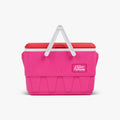Retro Picnic Basket 25 Qt Cooler J5 - Tutti Frutti - Front View