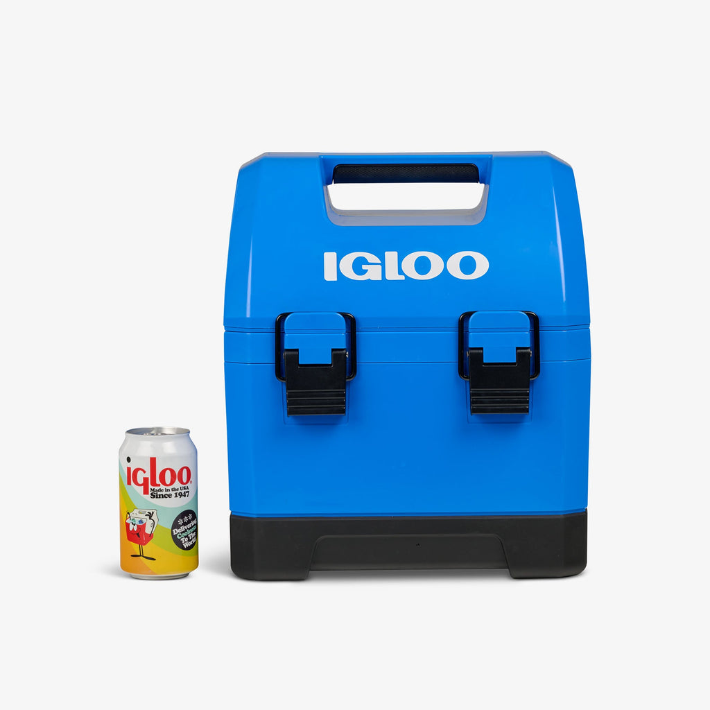 Gripper CoolBox 10 Qt Cooler J0 - Sneaky Blue - Size View