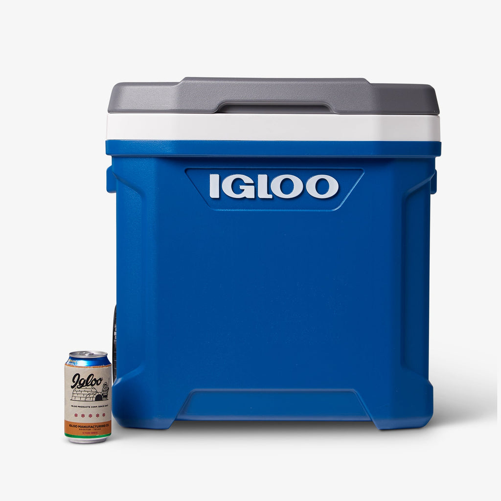Latitude 60 Qt Roller Cooler O2 - Blue - Size View