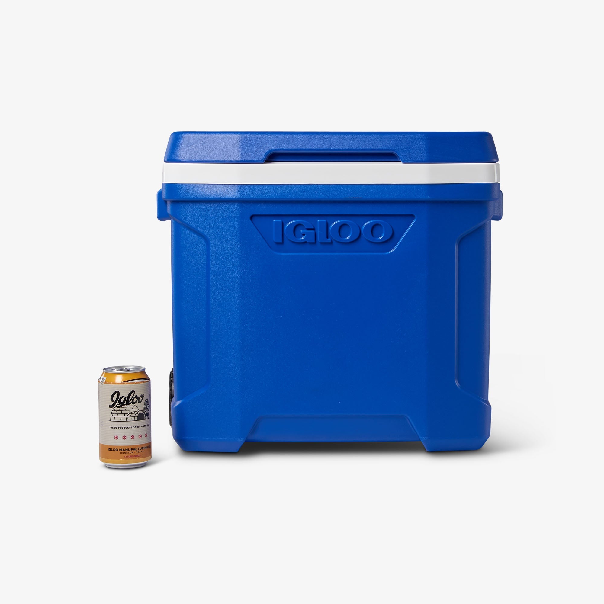 Profile II 28 Qt Roller Cooler X4 - Majestic Blue - Size View