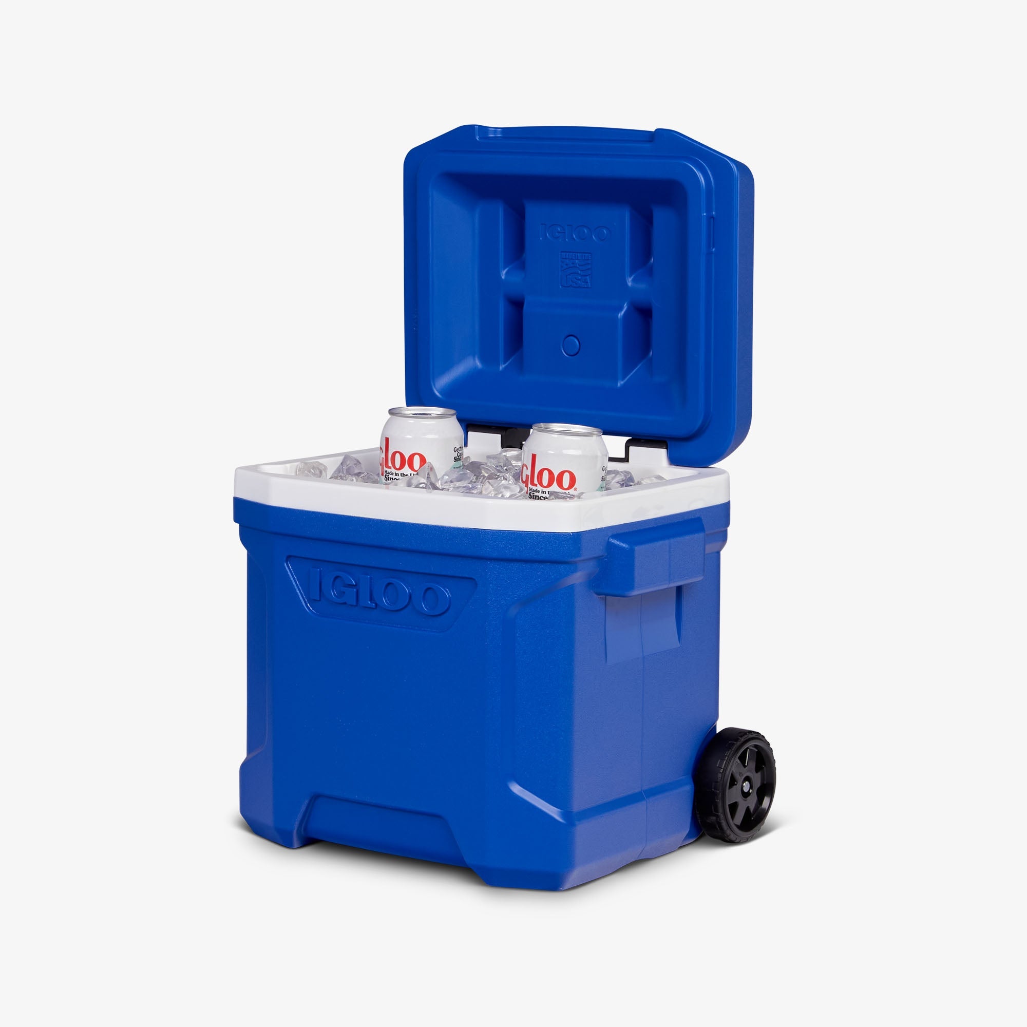 Profile II 16 Qt Roller Cooler J7 - Majestic Blue - Product View