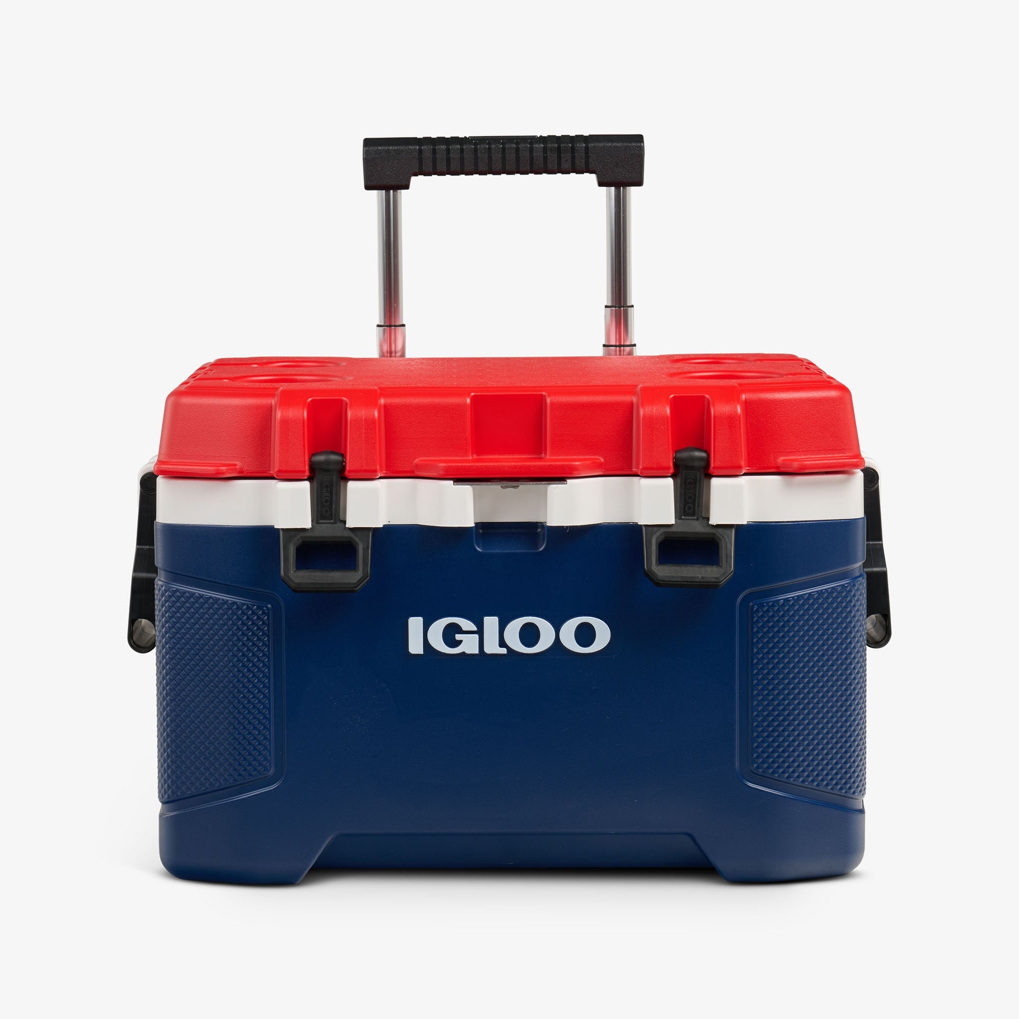 Trailmate® 52 Qt Roller Cooler A0 - Americana - Strap View