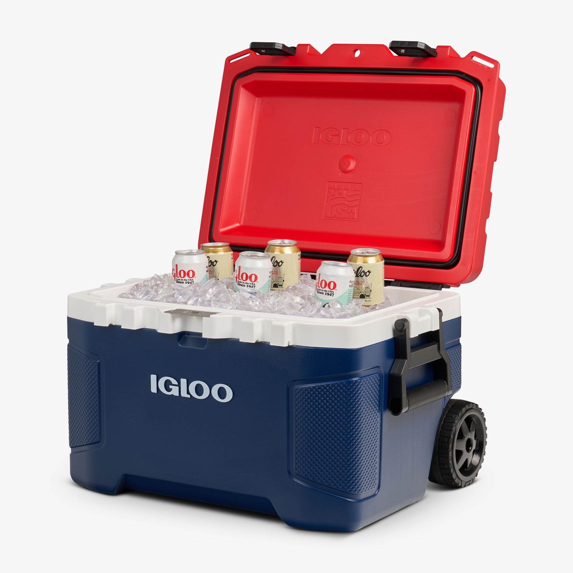 Trailmate® 52 Qt Roller Cooler A0 - Americana - Product View