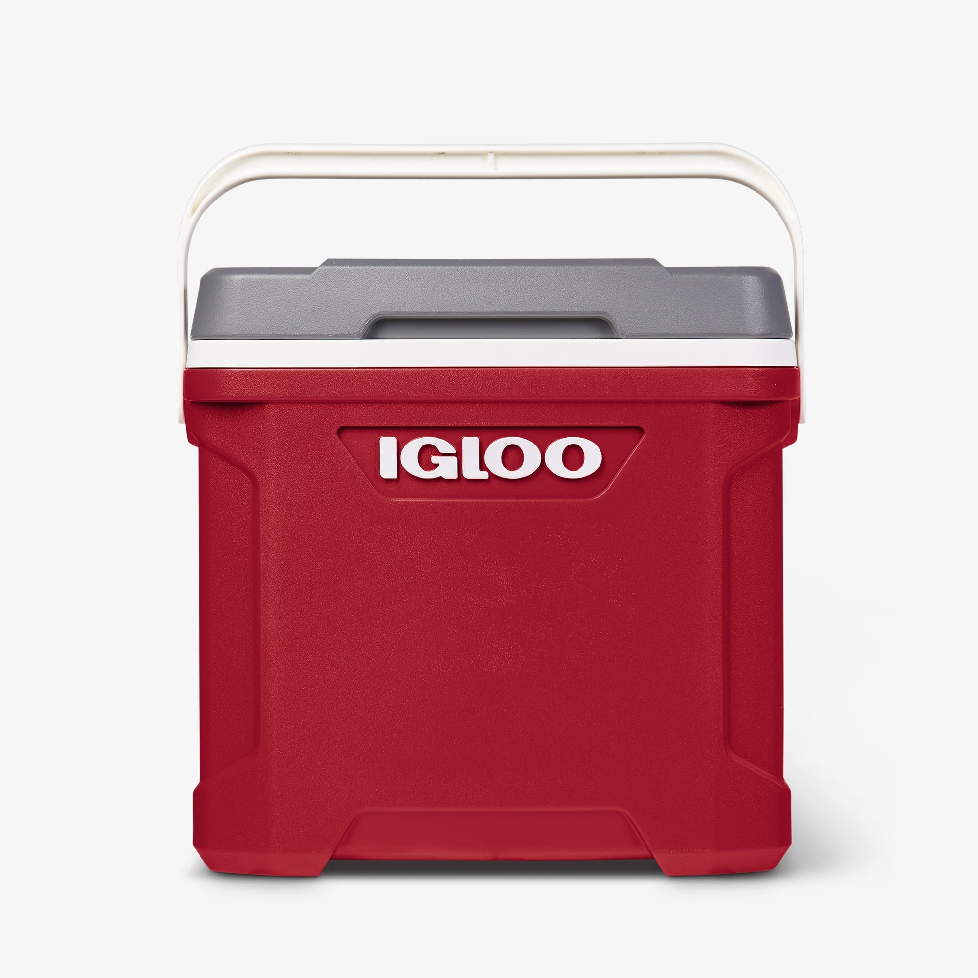 Latitude 30 Qt Cooler N4 - Red - Strap View