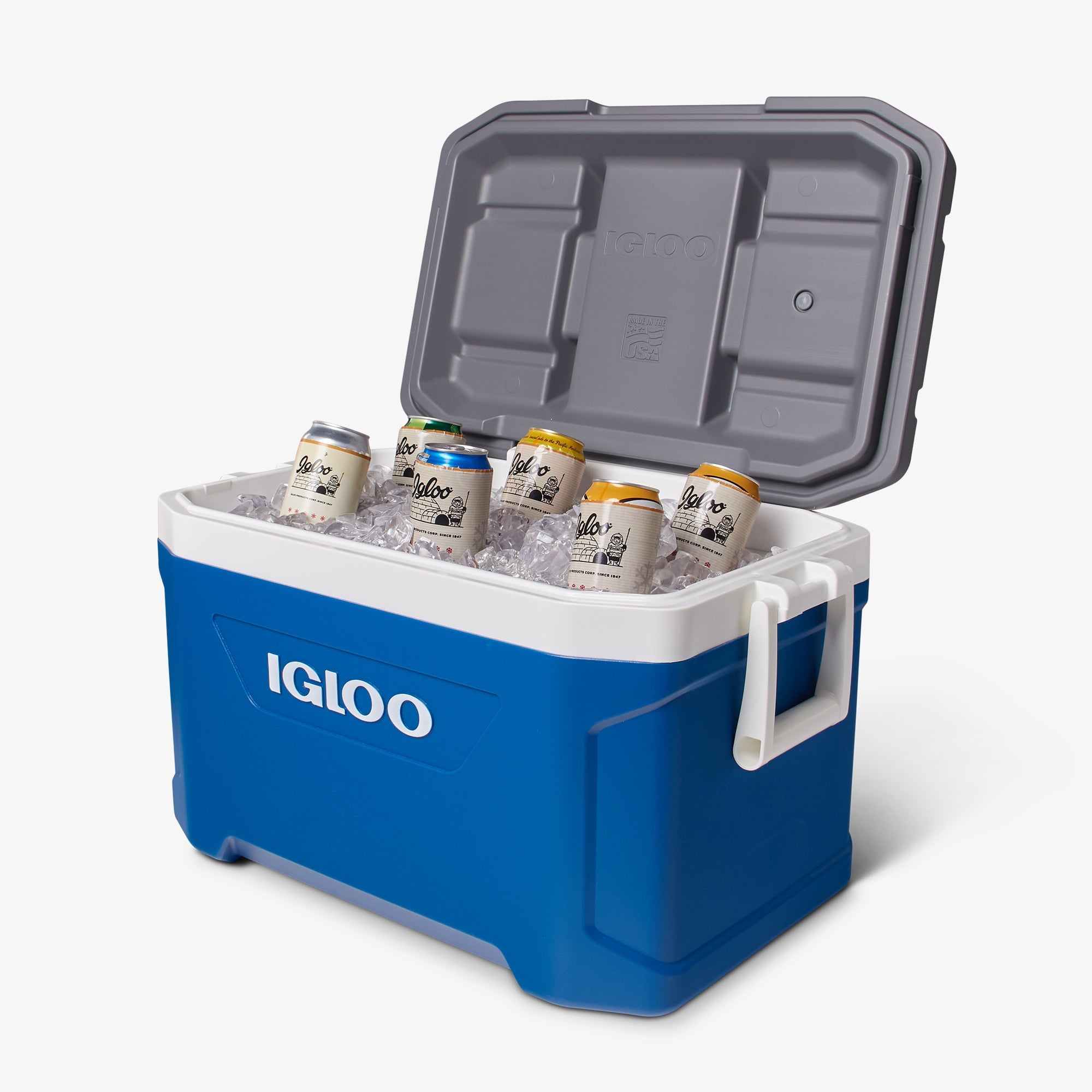 Latitude 52 Qt Cooler A1 - Blue - Product View