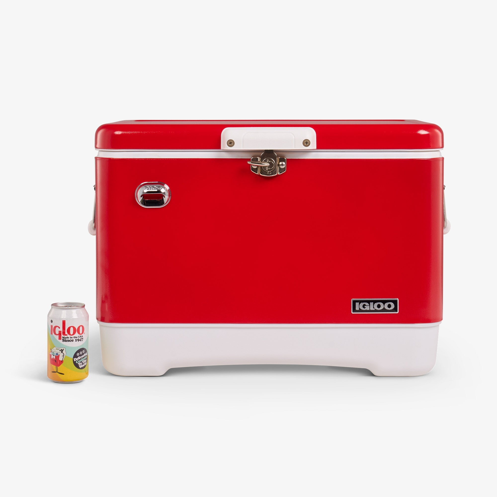 Legacy 54 Qt Cooler H5 - Red Star - Size View
