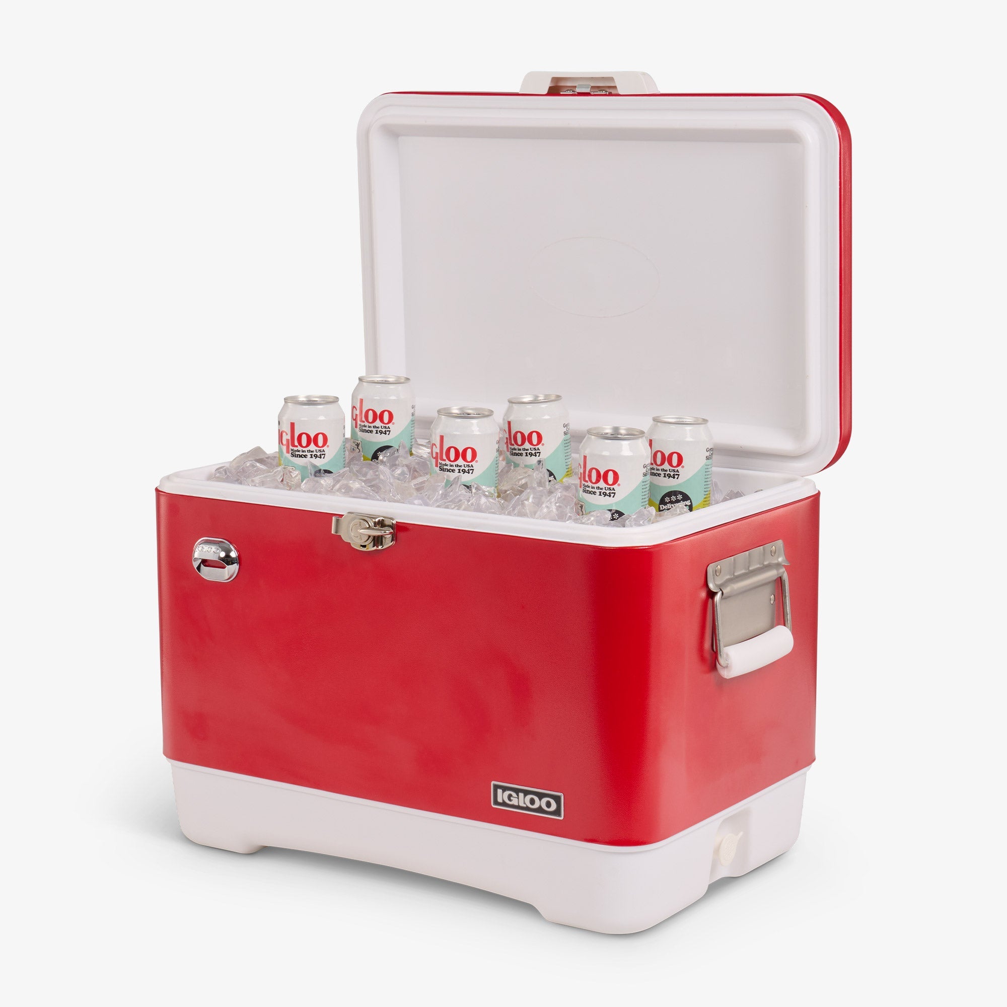 Legacy 54 Qt Cooler H5 - Red Star - Product View