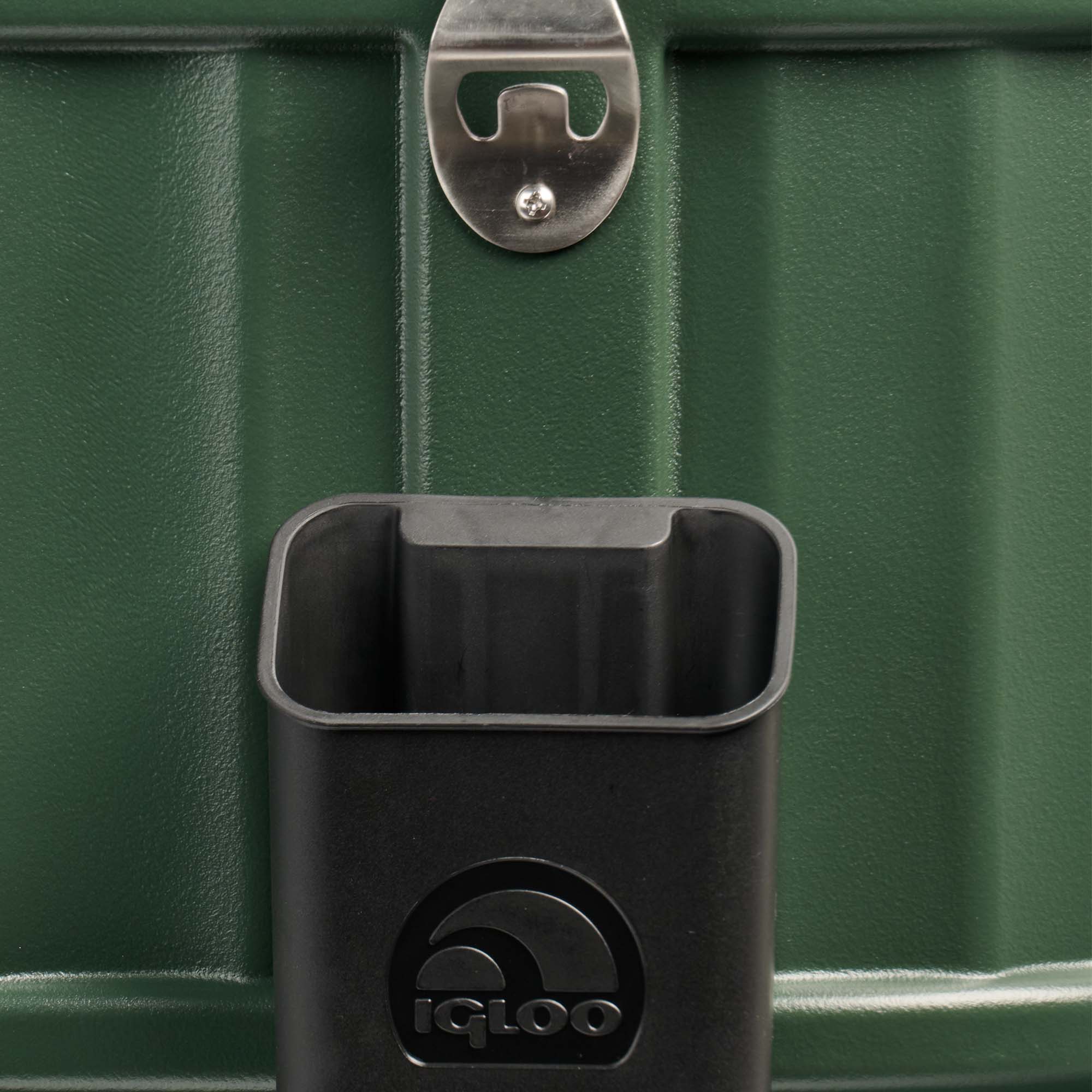 Party Bar 125 Qt Cooler S9 - Oil Green - Product View