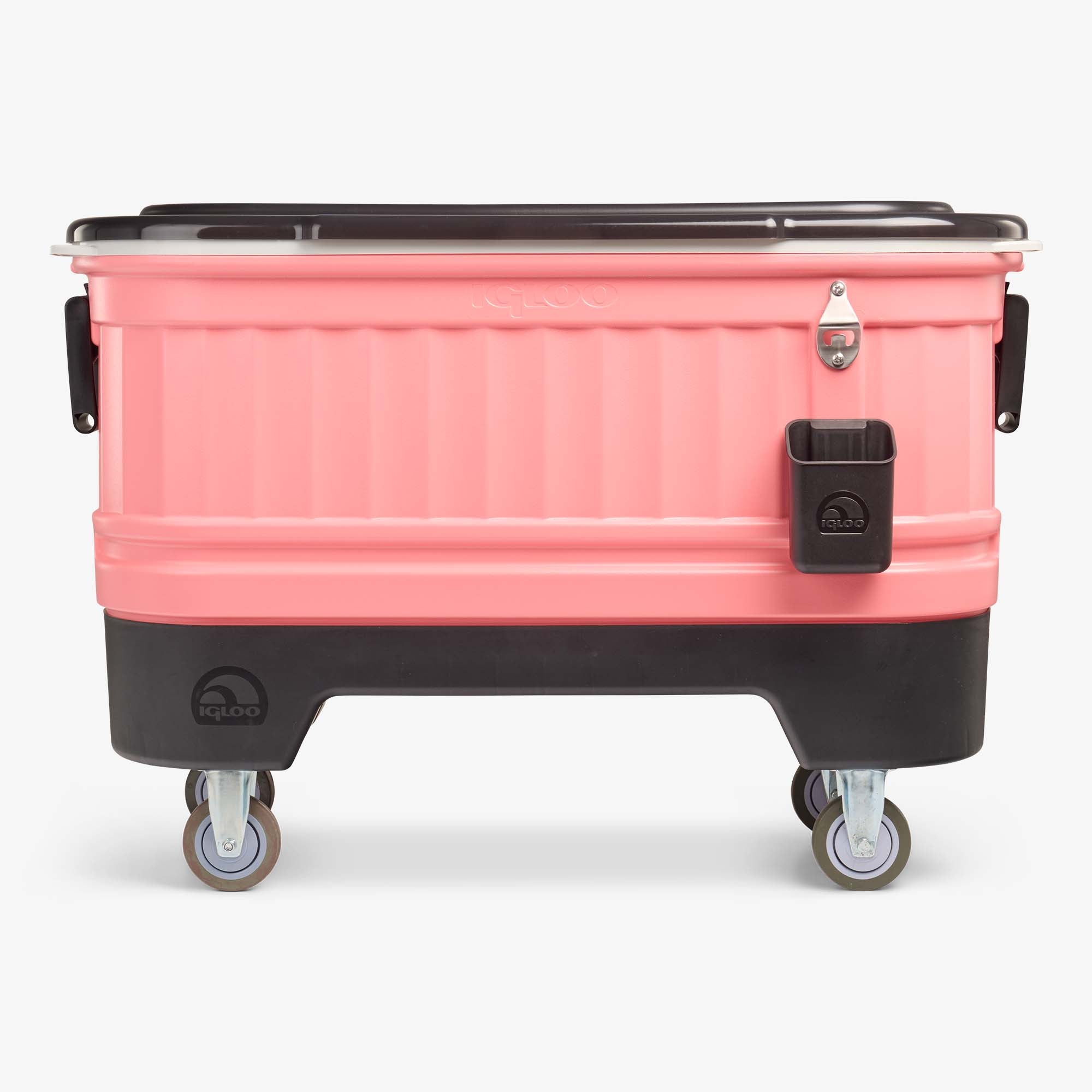 Party Bar 125 Qt Cooler S9 - Flamingo - Front View