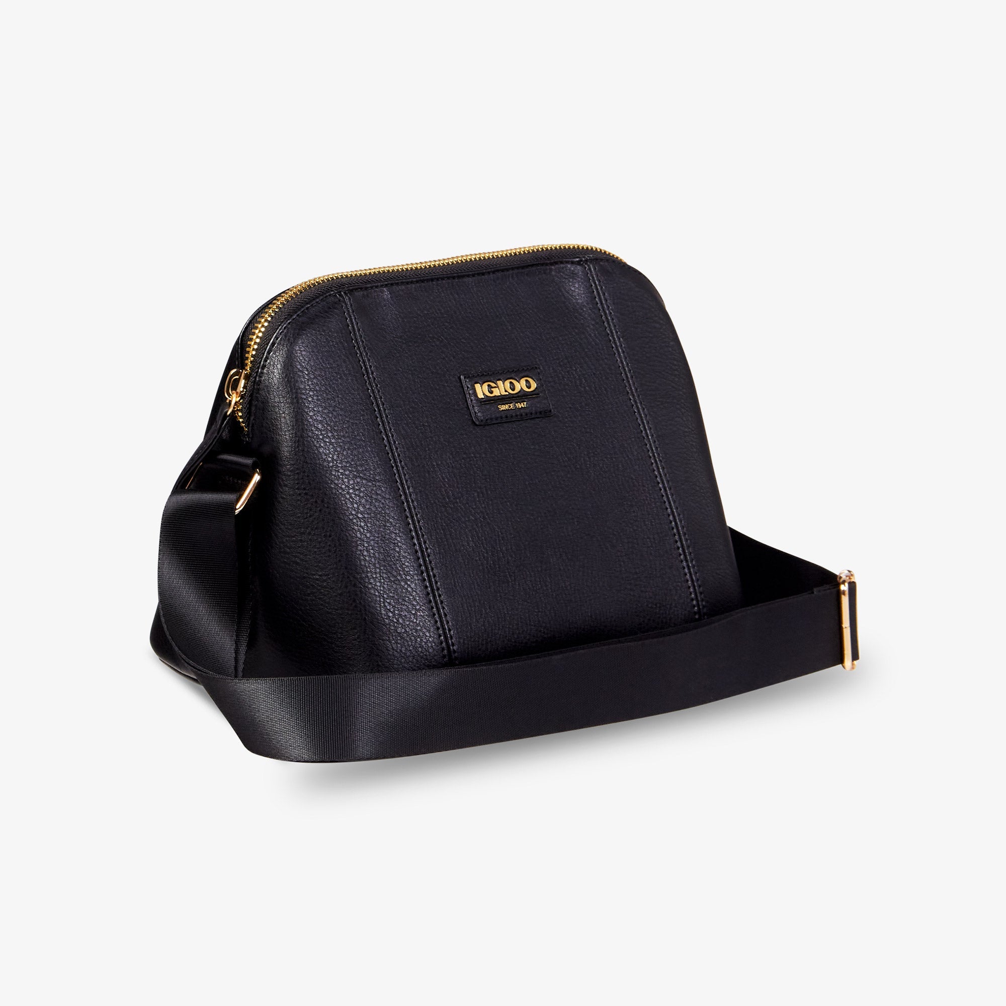 Igloo Luxe® Crossbody Cooler Bag D1 - Black - Product View