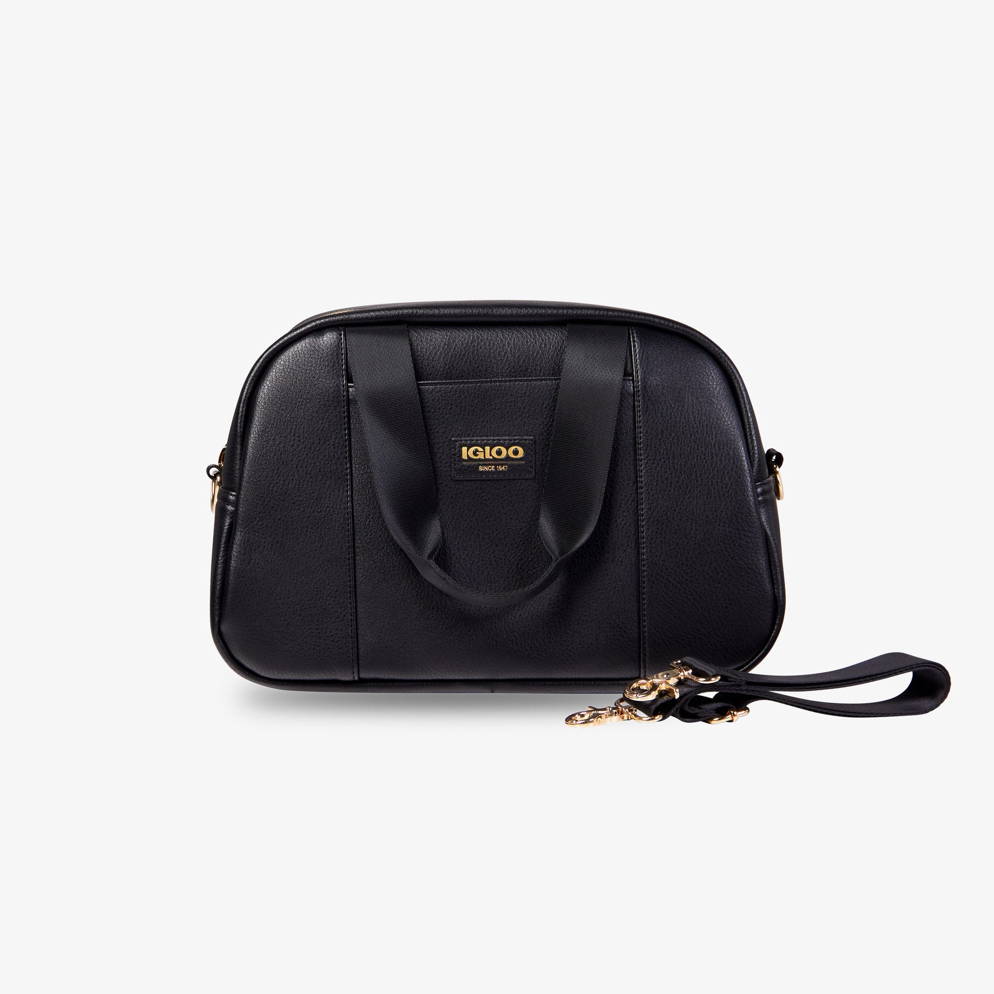 Igloo Luxe® Satchel Cooler Bag S3 - Black - Front View