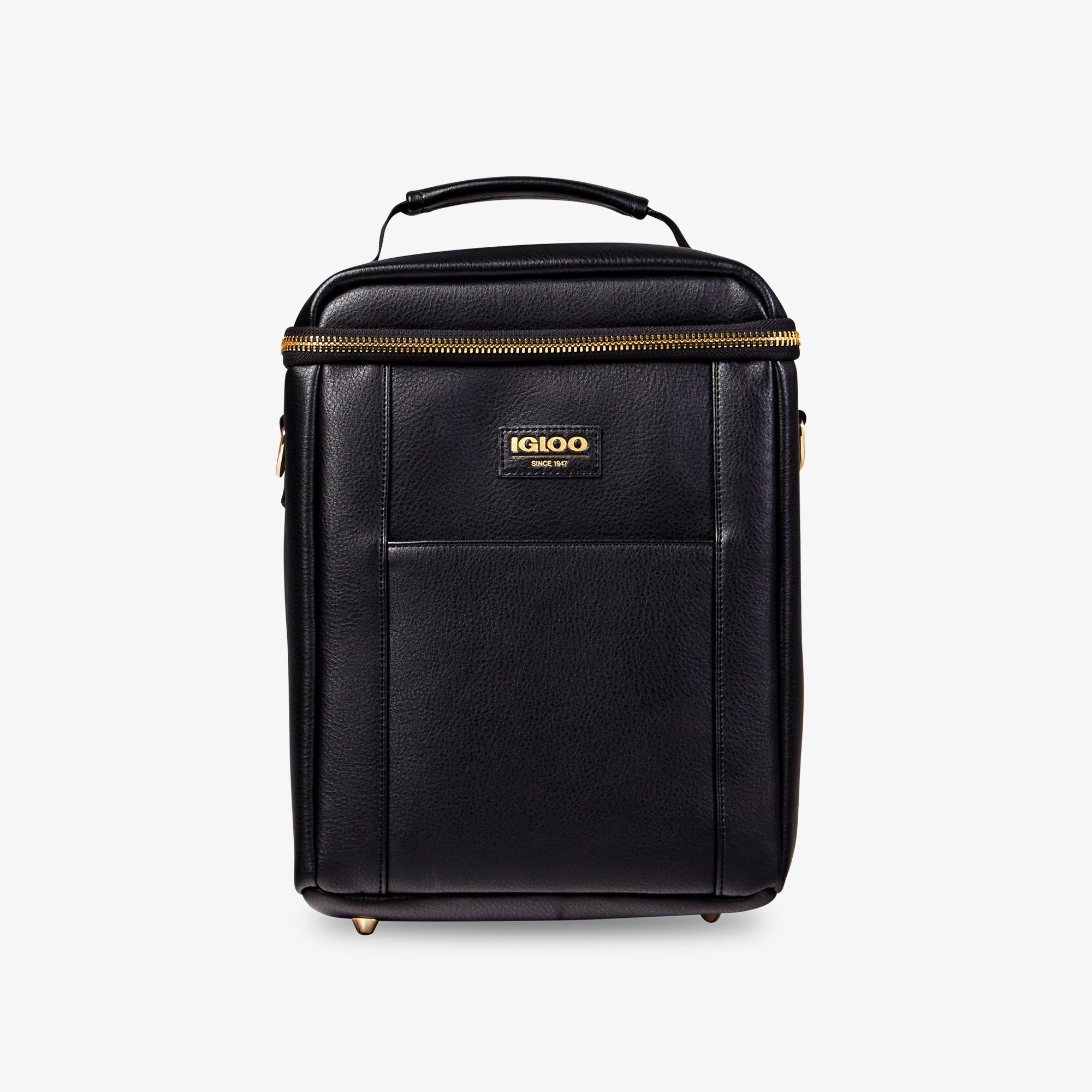 Igloo Luxe® Mini Convertible Backpack V5 - Black - Front View