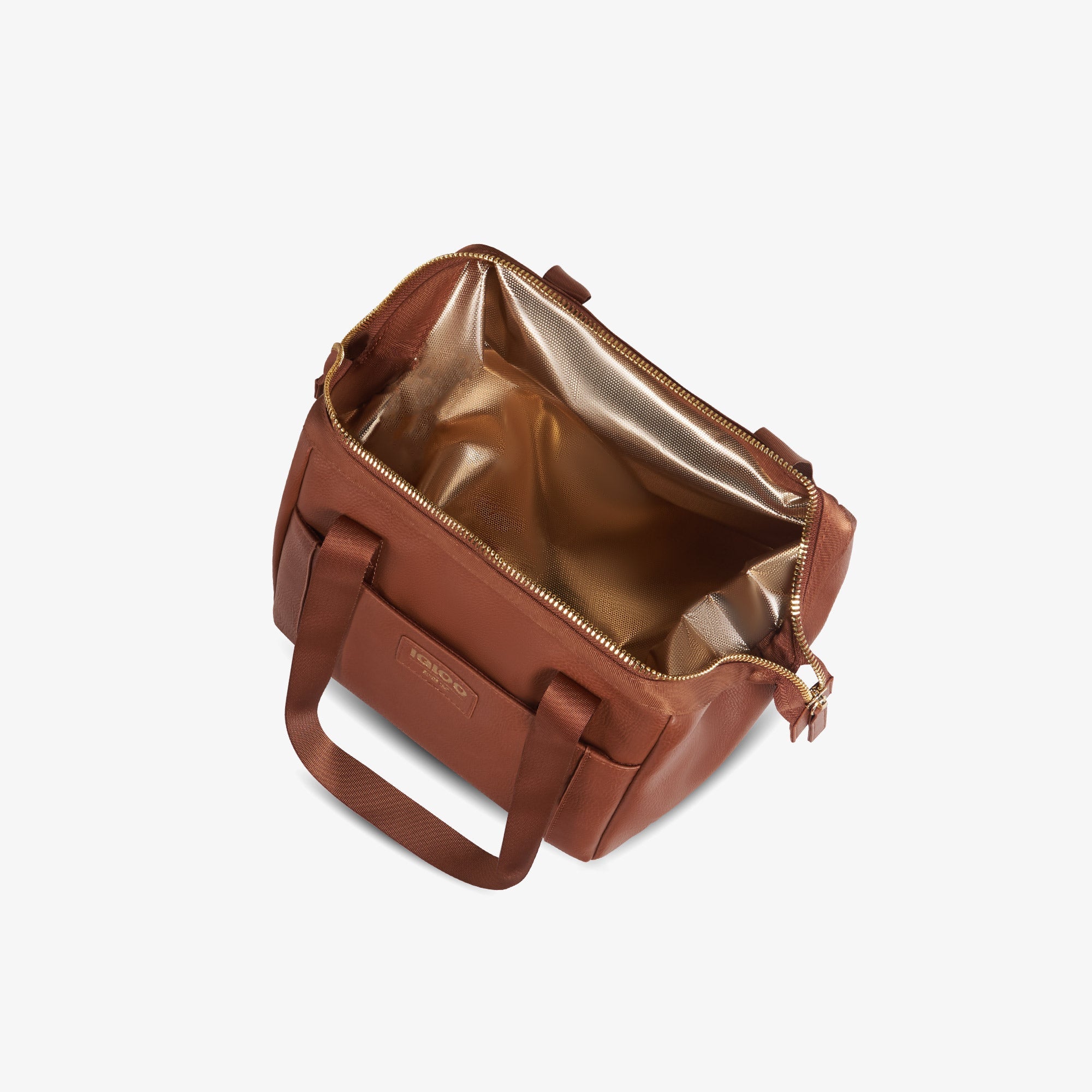 Igloo Luxe® Lunch Tote Cooler Bag Z4 - Cognac - Product View