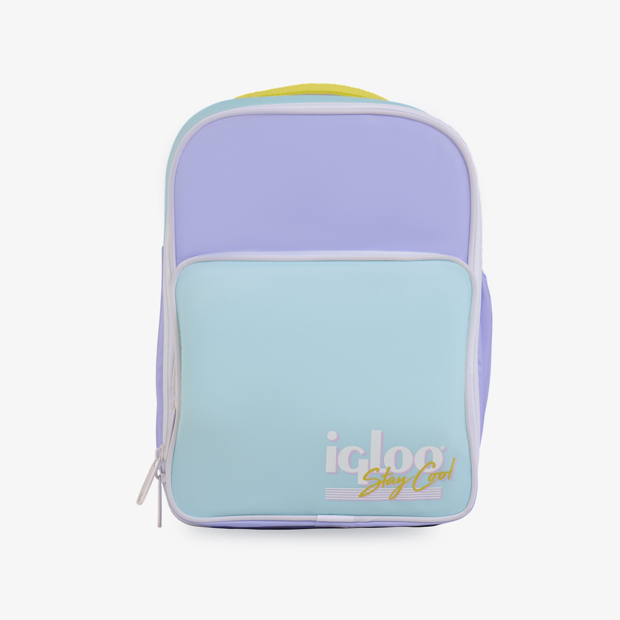 Retro Mini Convertible Backpack G7 - Lilac - Front View