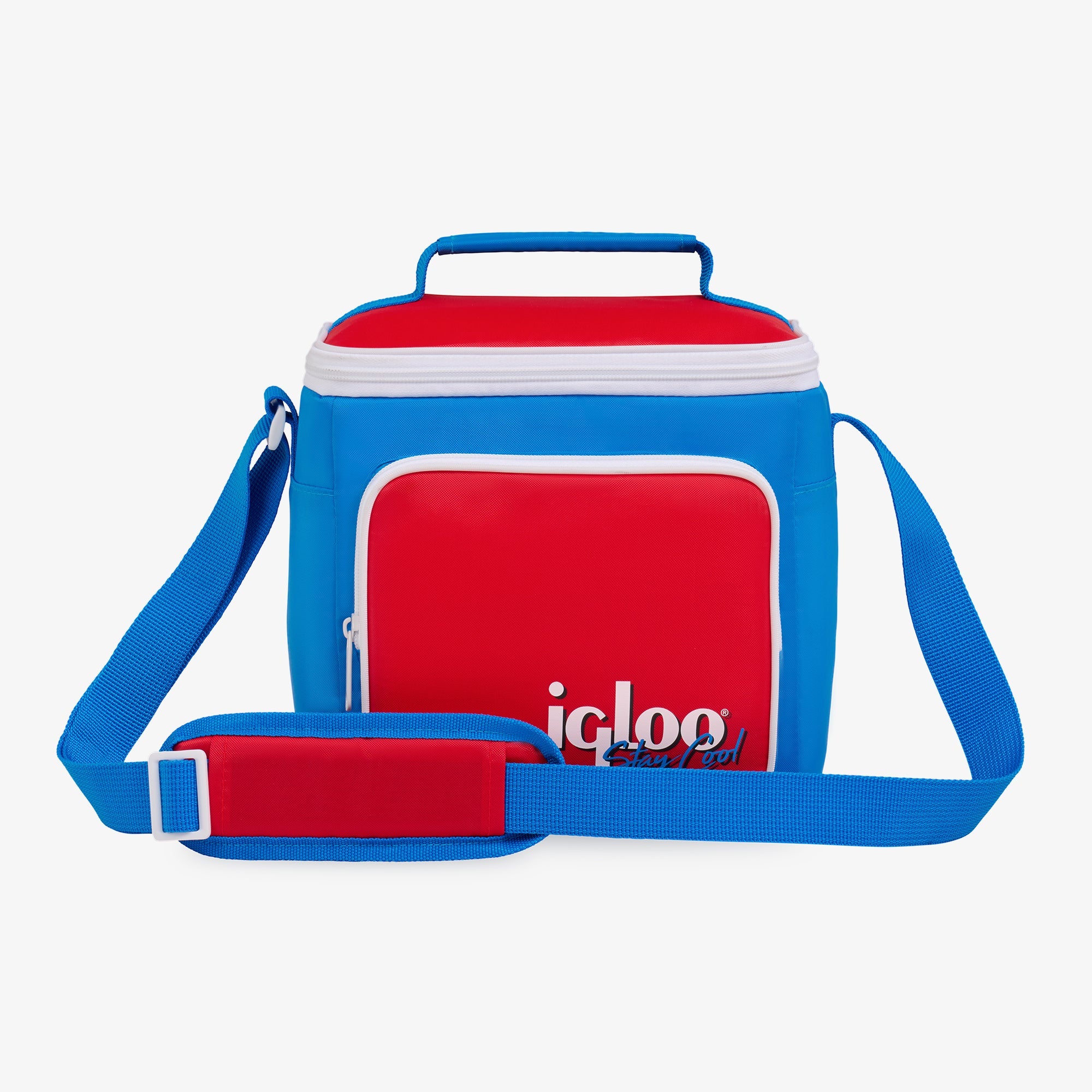 Retro Square Lunch Bag E9 - Americana - Front View