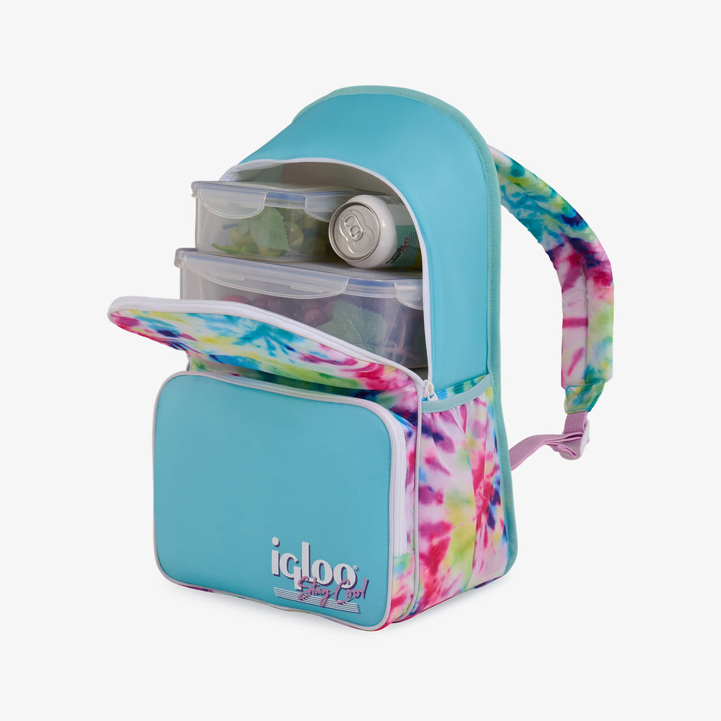 Retro Backpack Cooler X5 - Tie-Dye - Product View