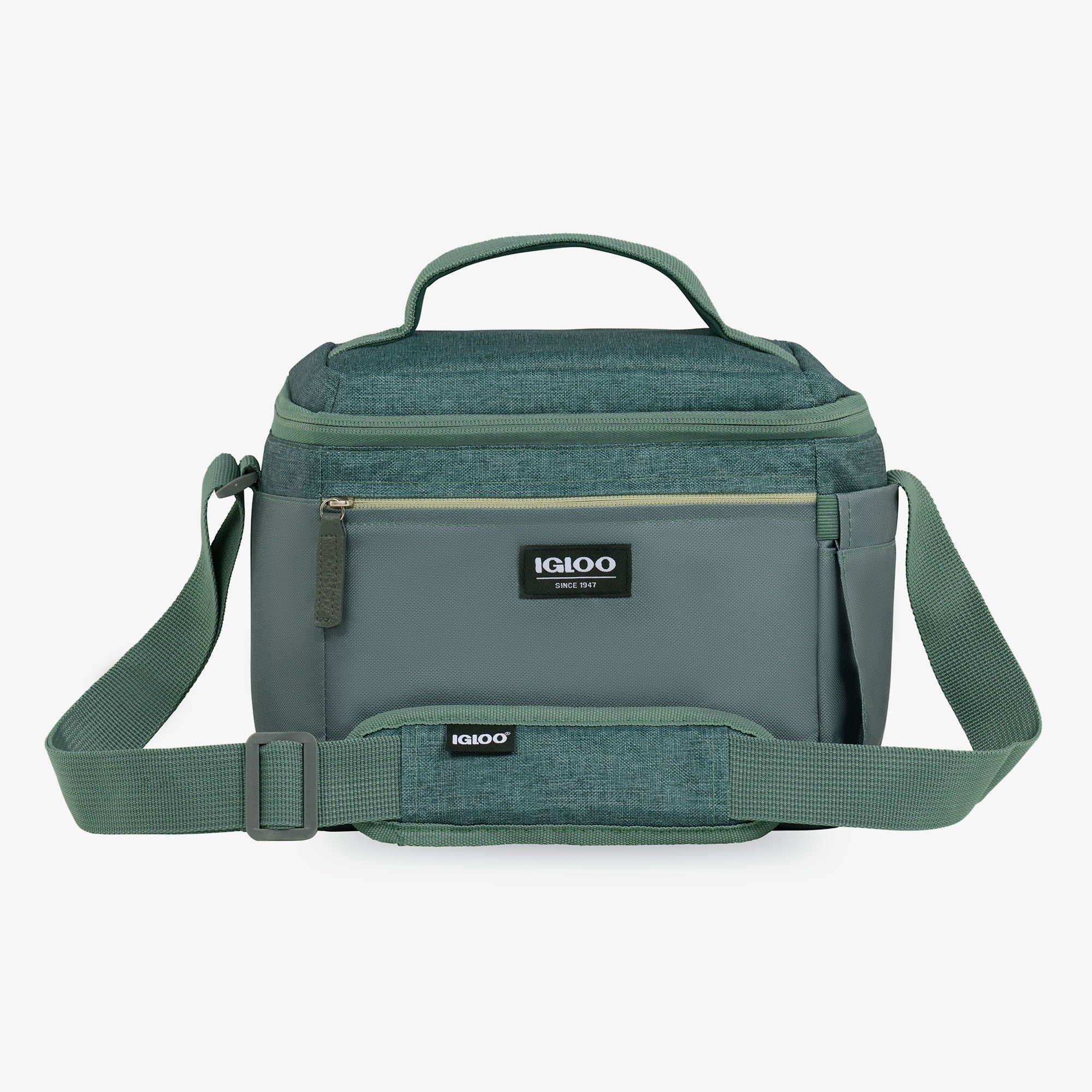 Everyday Lunch Rounded Cube Cooler Bag U5 - Spruce - Front View