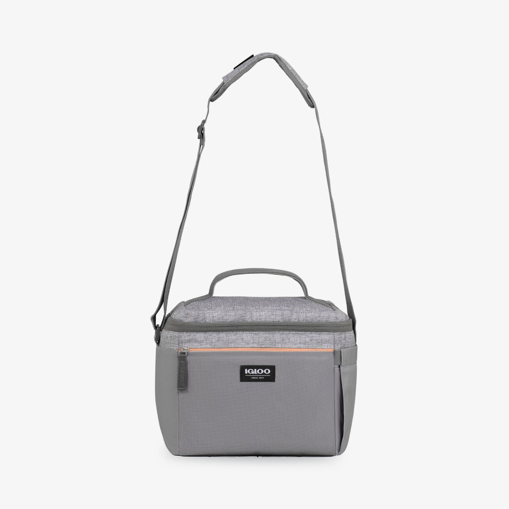 Everyday Lunch Rounded Cube Cooler Bag U5 - Gray - Strap View