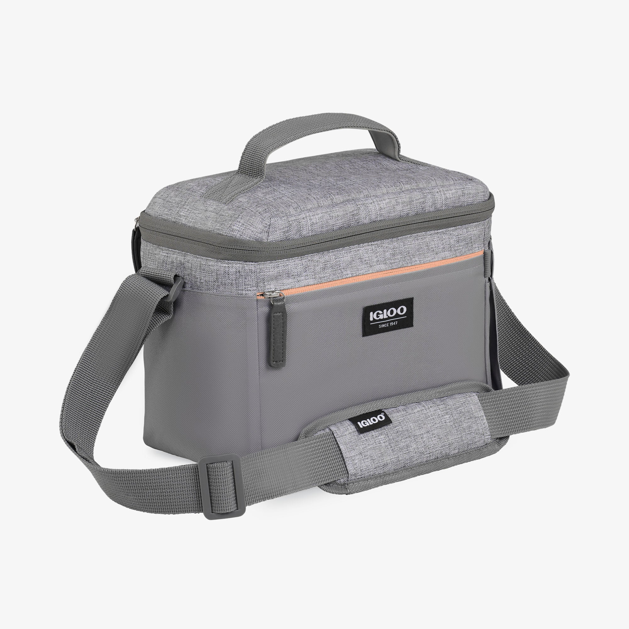 Everyday Lunch Rounded Cube Cooler Bag U5 - Gray - Product View