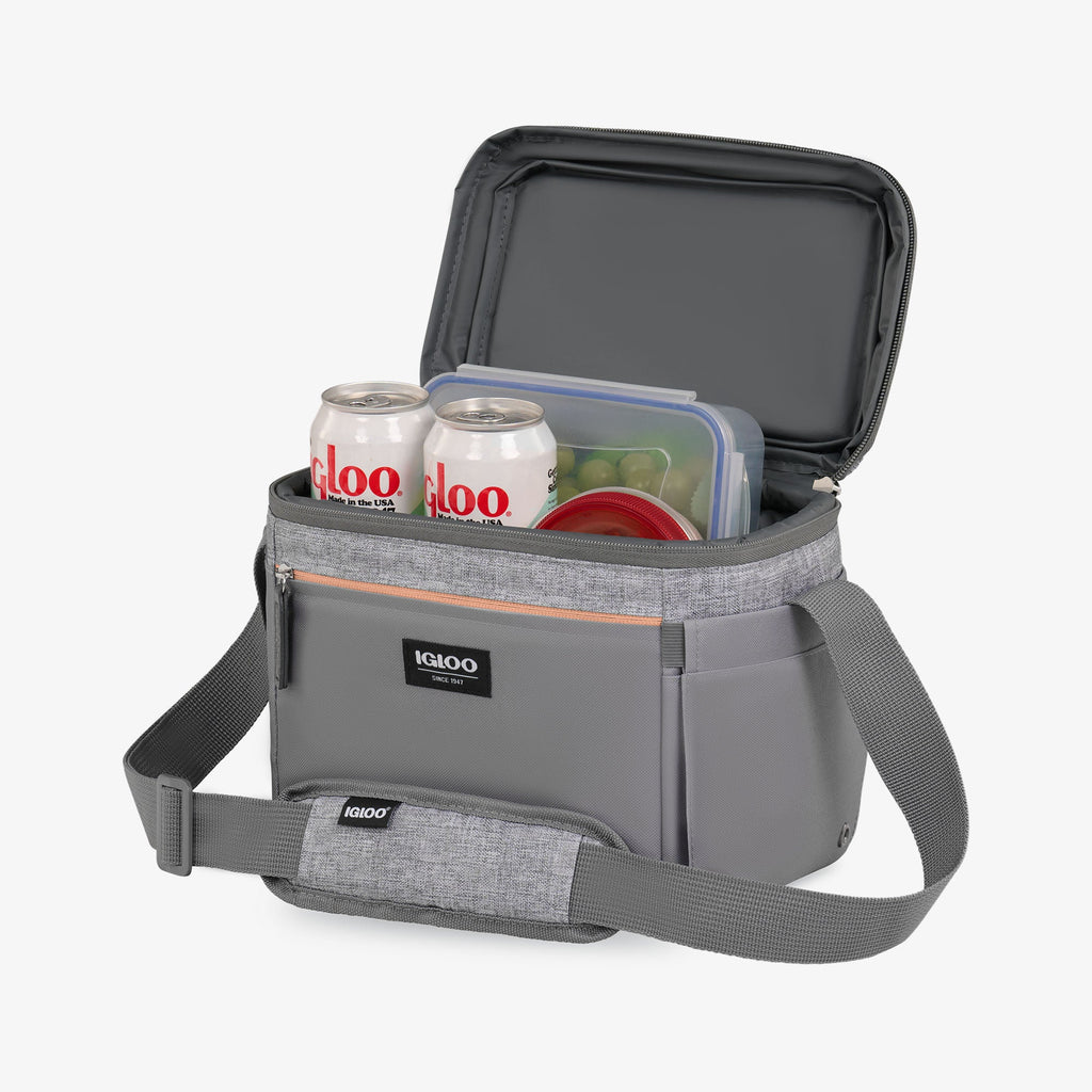 Everyday Lunch Rounded Cube Cooler Bag U5 - Gray - Product View