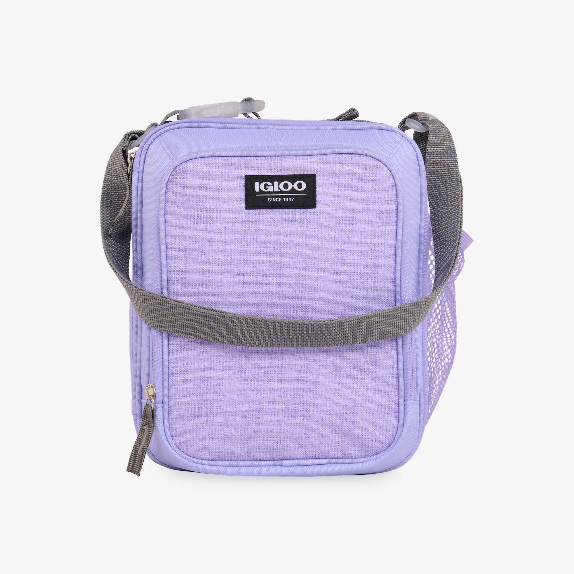 Kids Everyday Lunch Vertical Cooler Bag S6 - Lilac - Front View