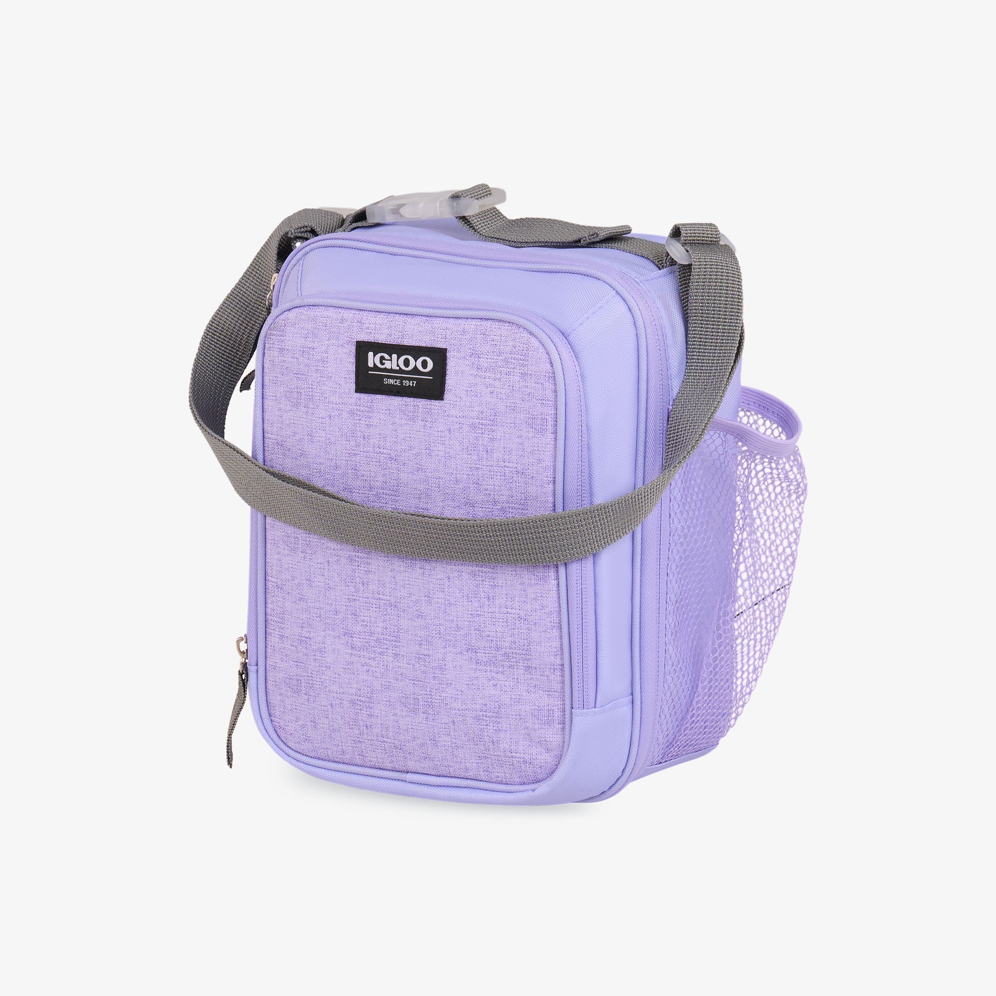 Kids Everyday Lunch Vertical Cooler Bag S6 - Lilac - Product View