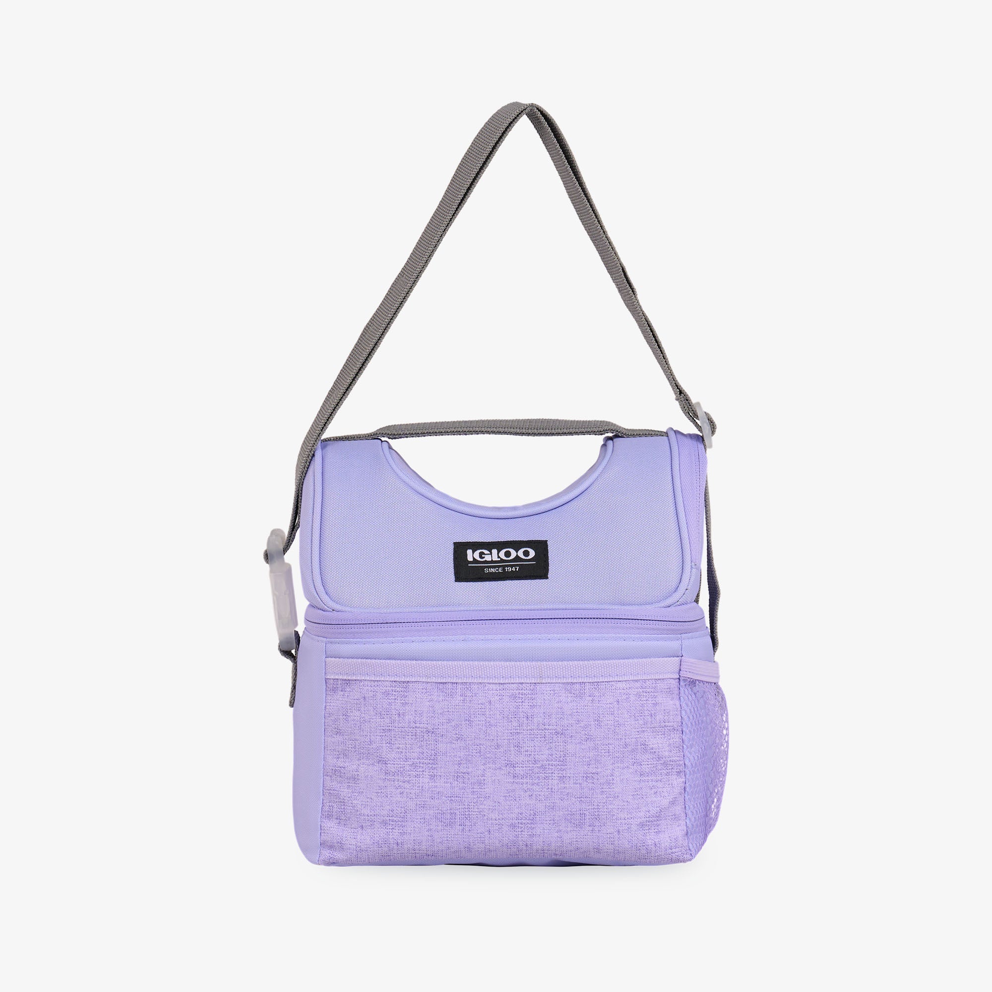 Kids Everyday Lunch Gripper Cooler Bag G0 - Lilac - Strap View