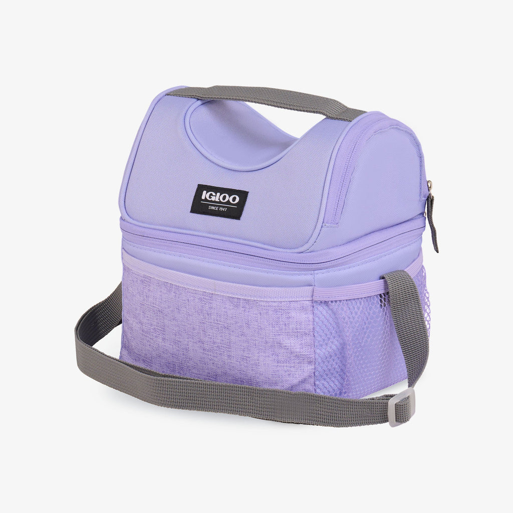 Kids Everyday Lunch Gripper Cooler Bag G0 - Lilac - Product View