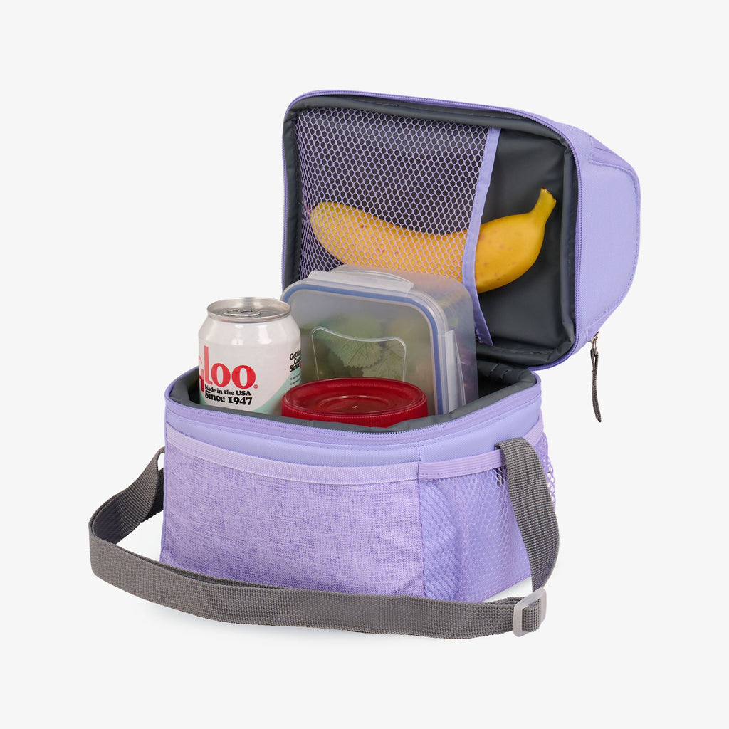 Kids Everyday Lunch Gripper Cooler Bag G0 - Lilac - Product View