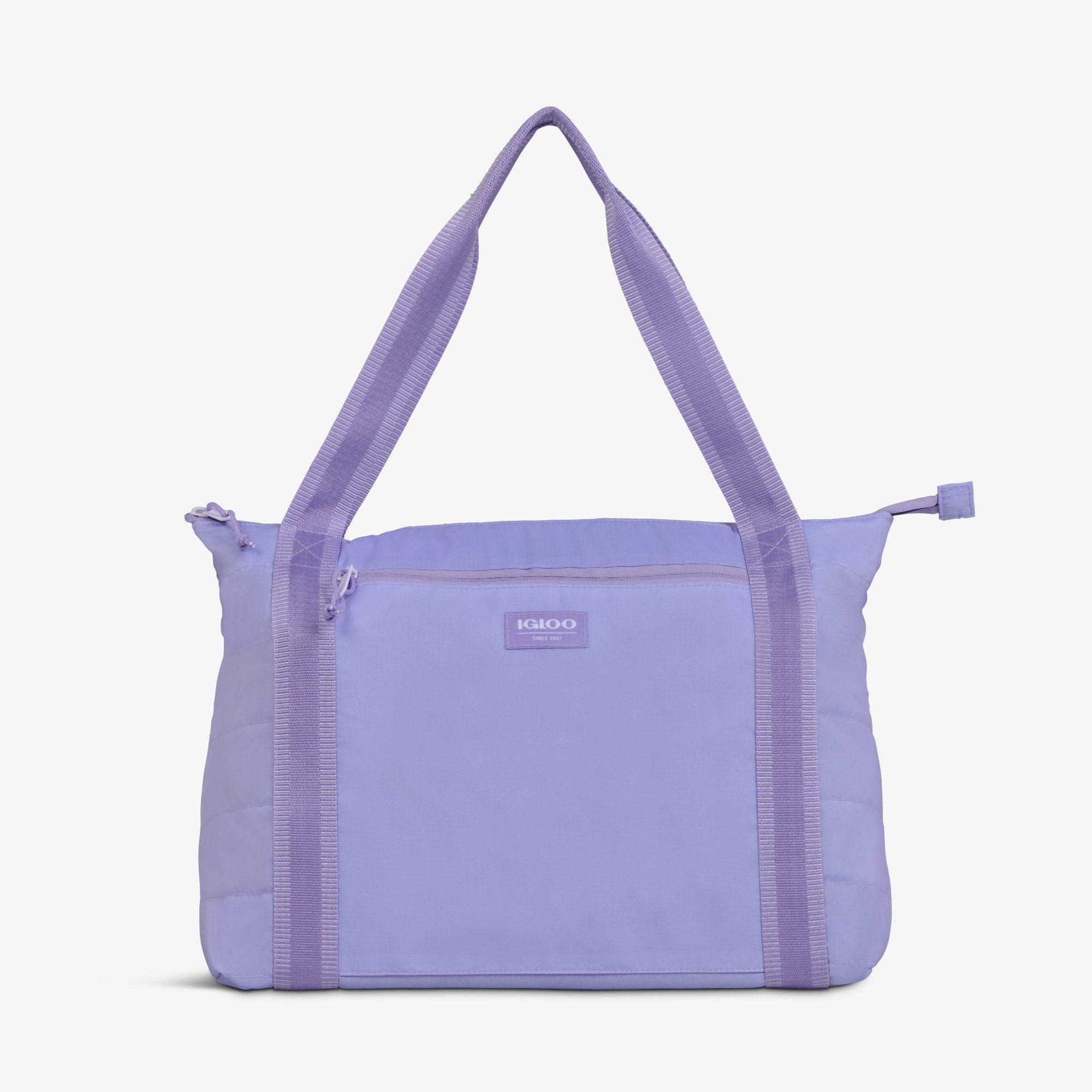 Packable Puffer 20-Can Cooler Bag V8 - Lilac - Product View