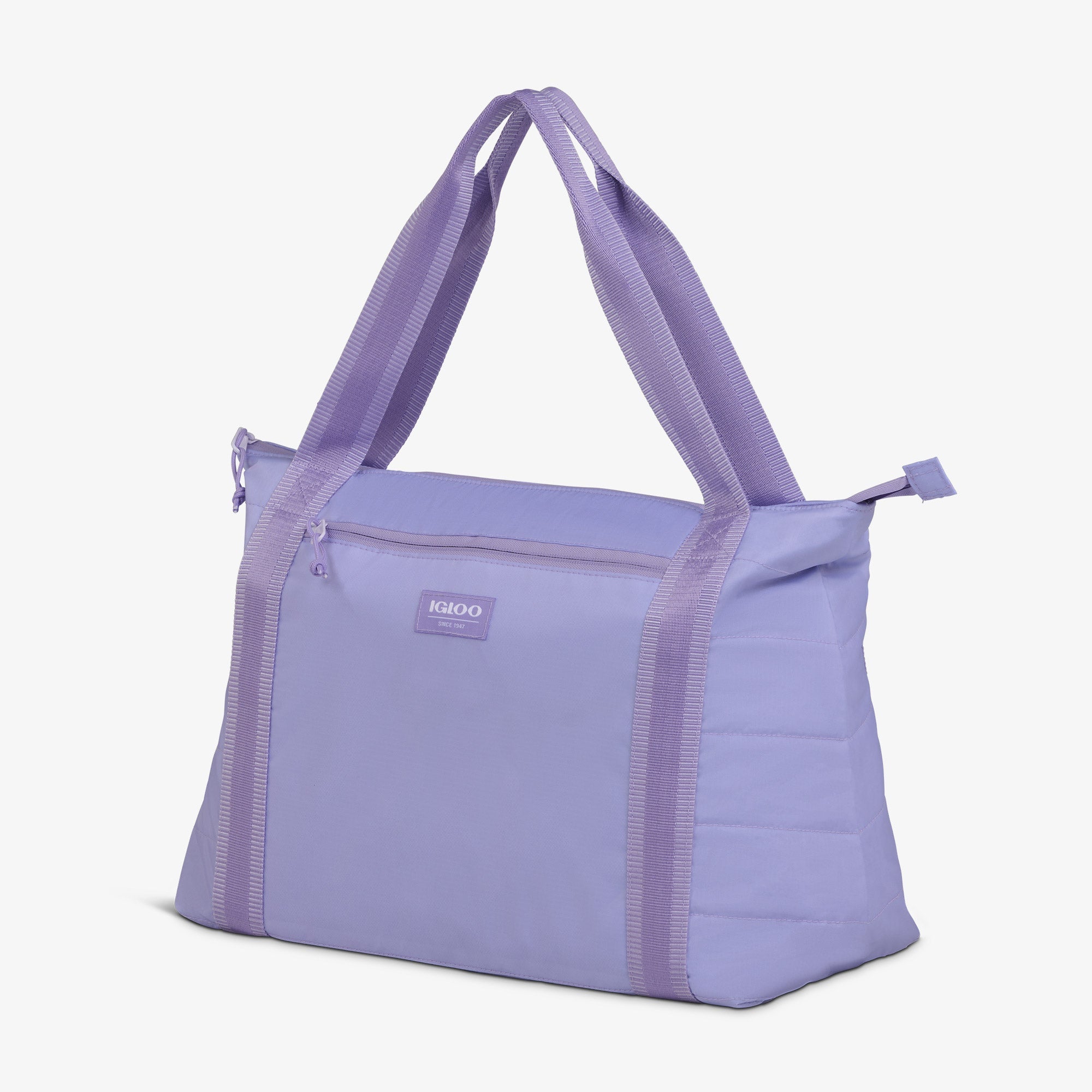 Packable Puffer 20-Can Cooler Bag V8 - Lilac - Product View