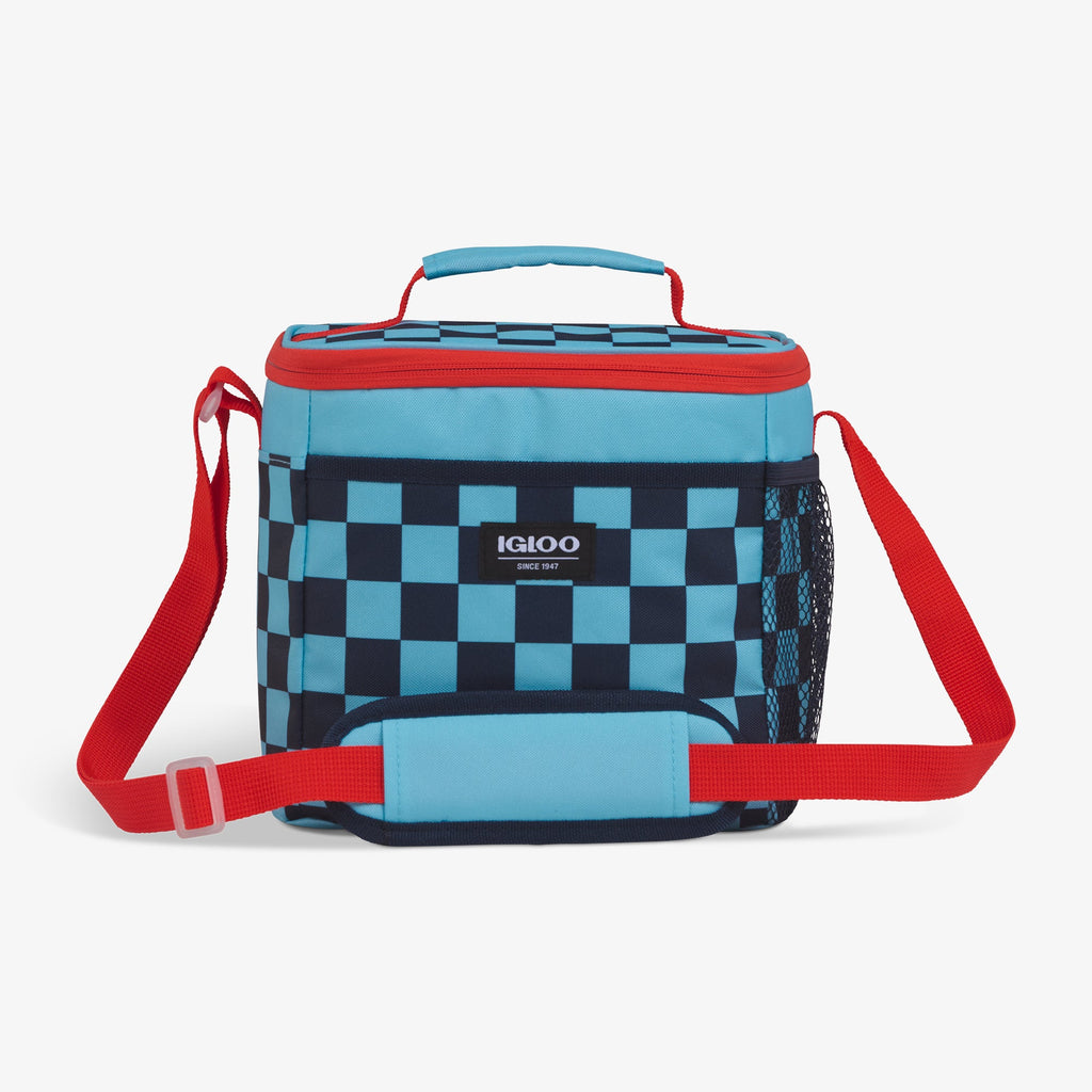 Kids Square Lunch Bag L0 - Checkers - Front View