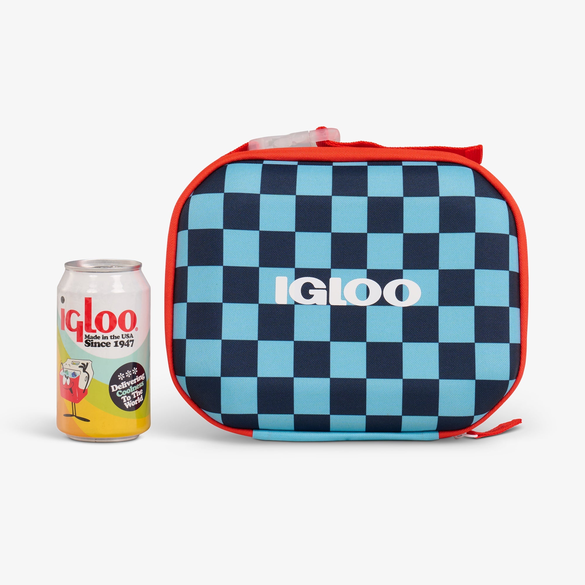 Kids Mini Modern Lunch F6 - Checkers - Size View
