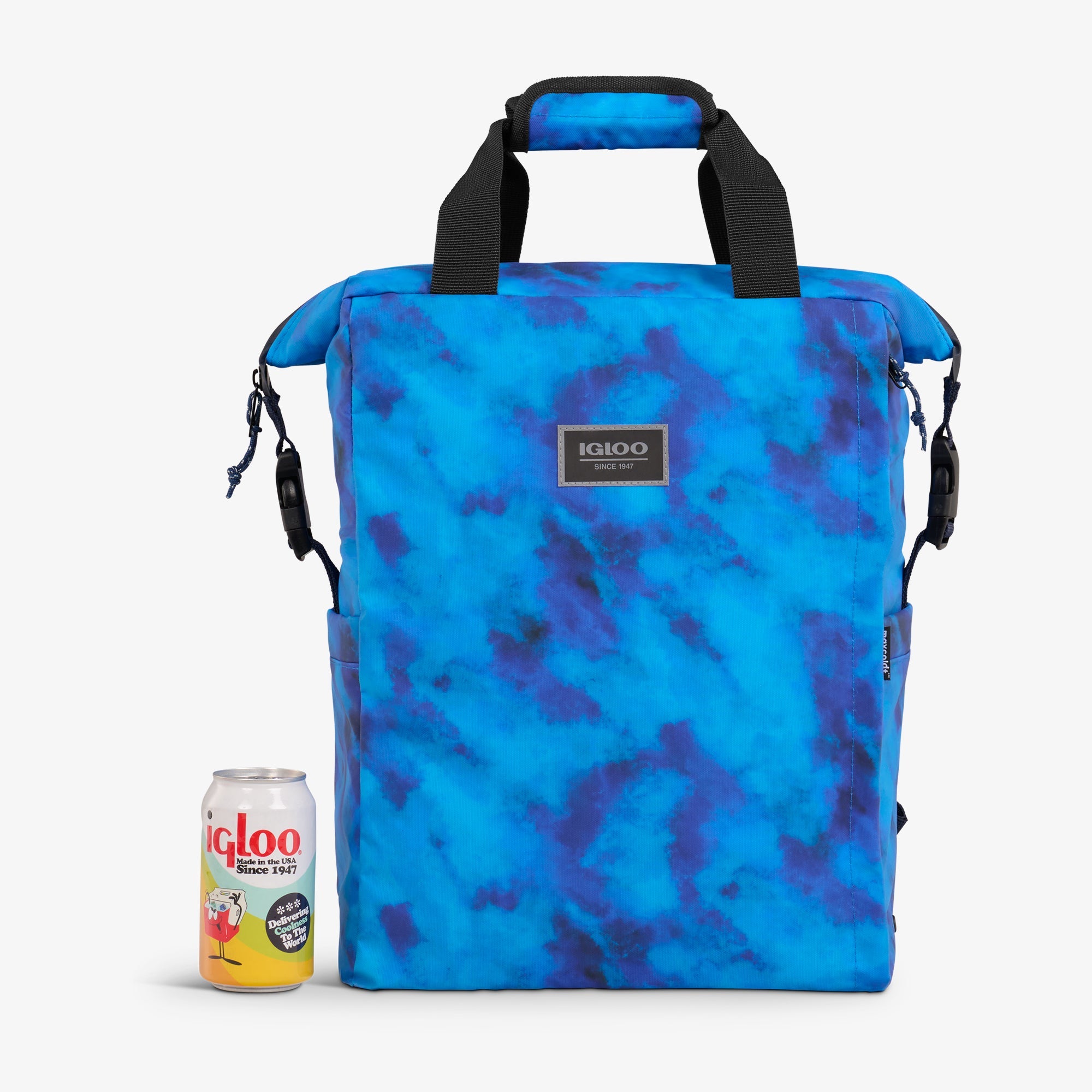 South Coast Snapdown 24-Can Backpack T4 - Blue Wash - Size View