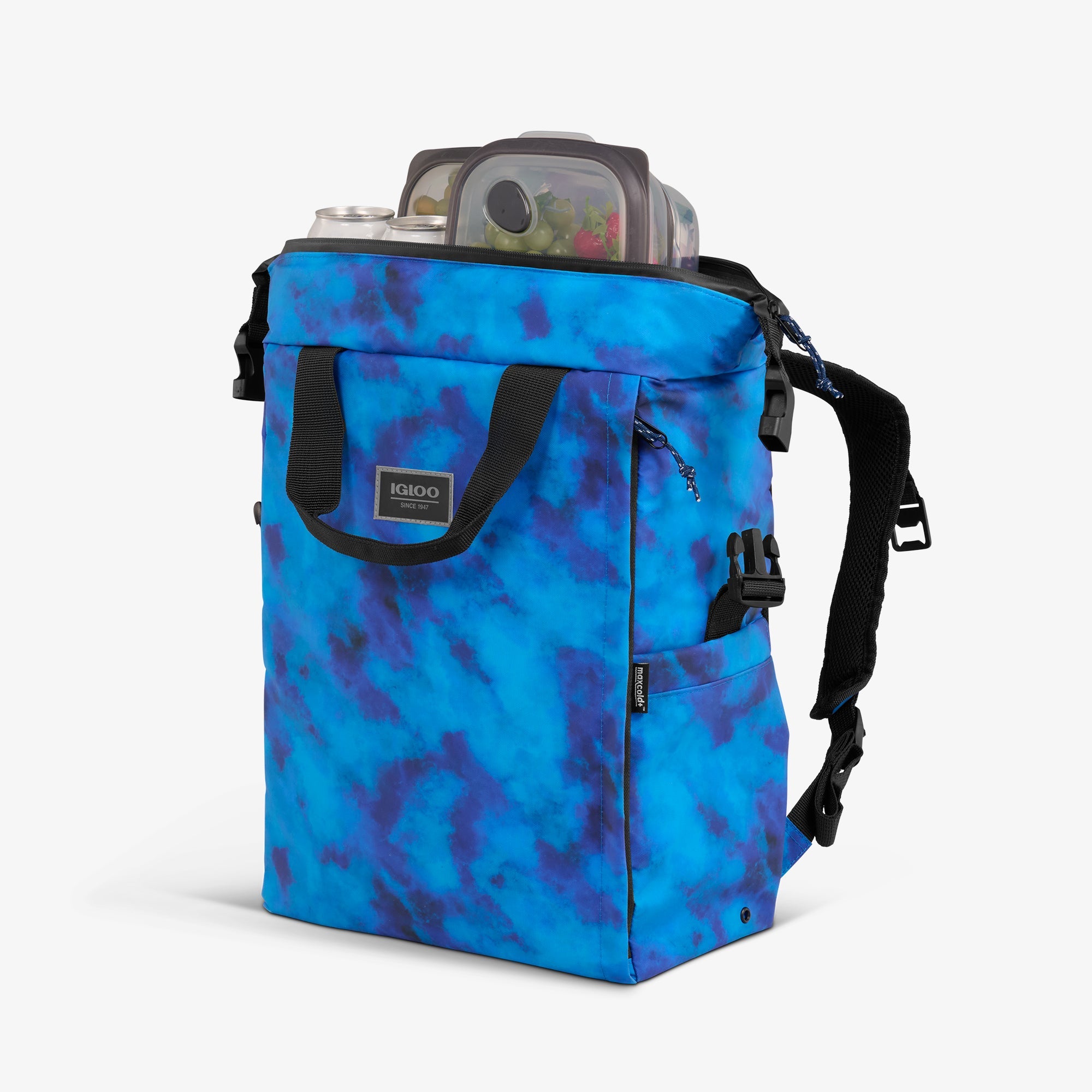 South Coast Snapdown 24-Can Backpack T4 - Blue Wash - Product View
