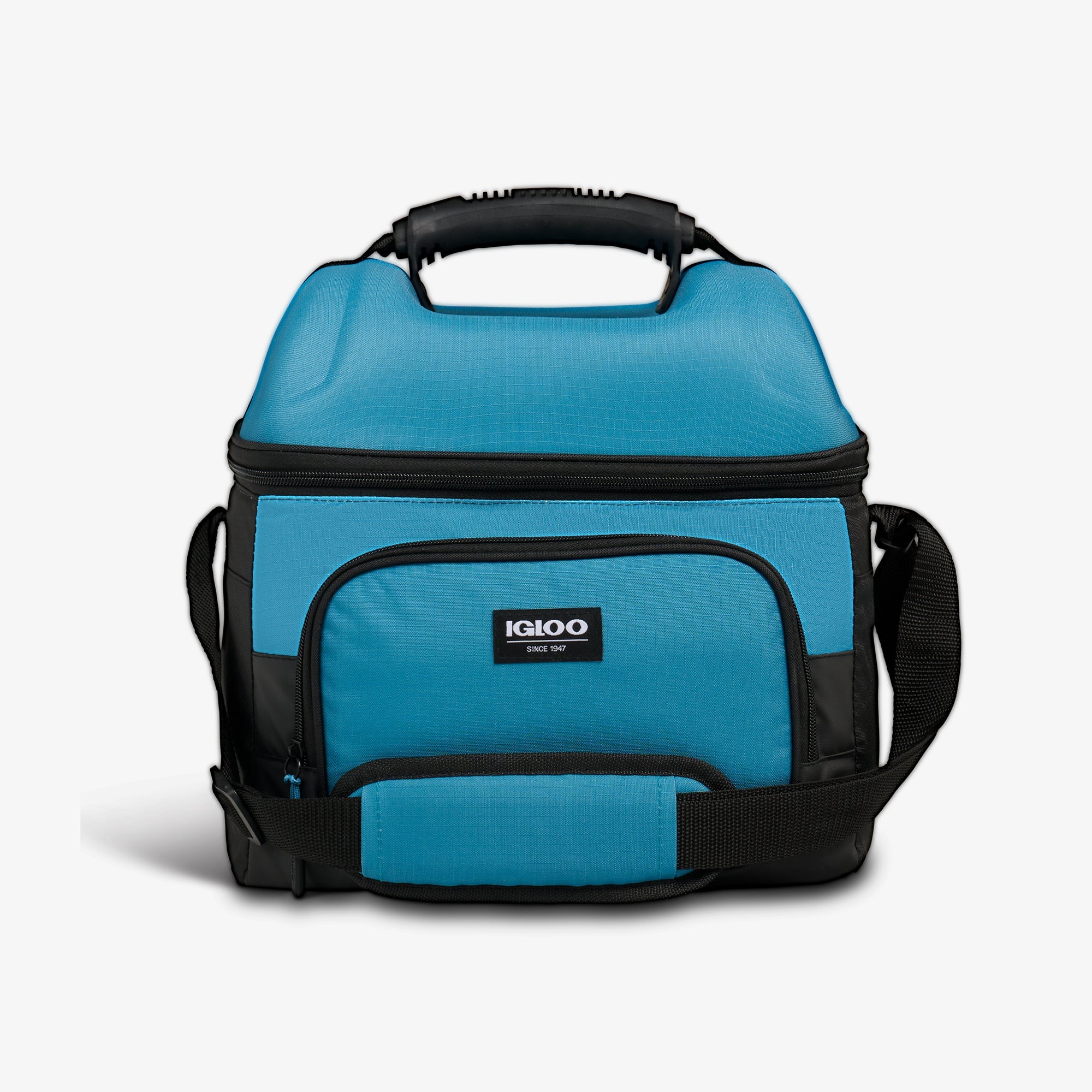 Latitude Hardtop Gripper 22-Can Cooler Bag Q6 - Modern Blue - Front View