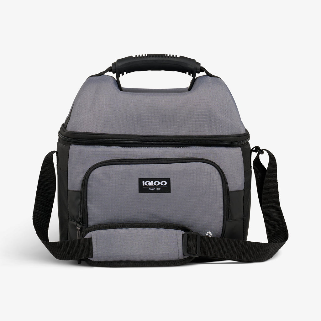 Latitude Hardtop Gripper 22-Can Cooler Bag Q6 - Carbonite - Front View