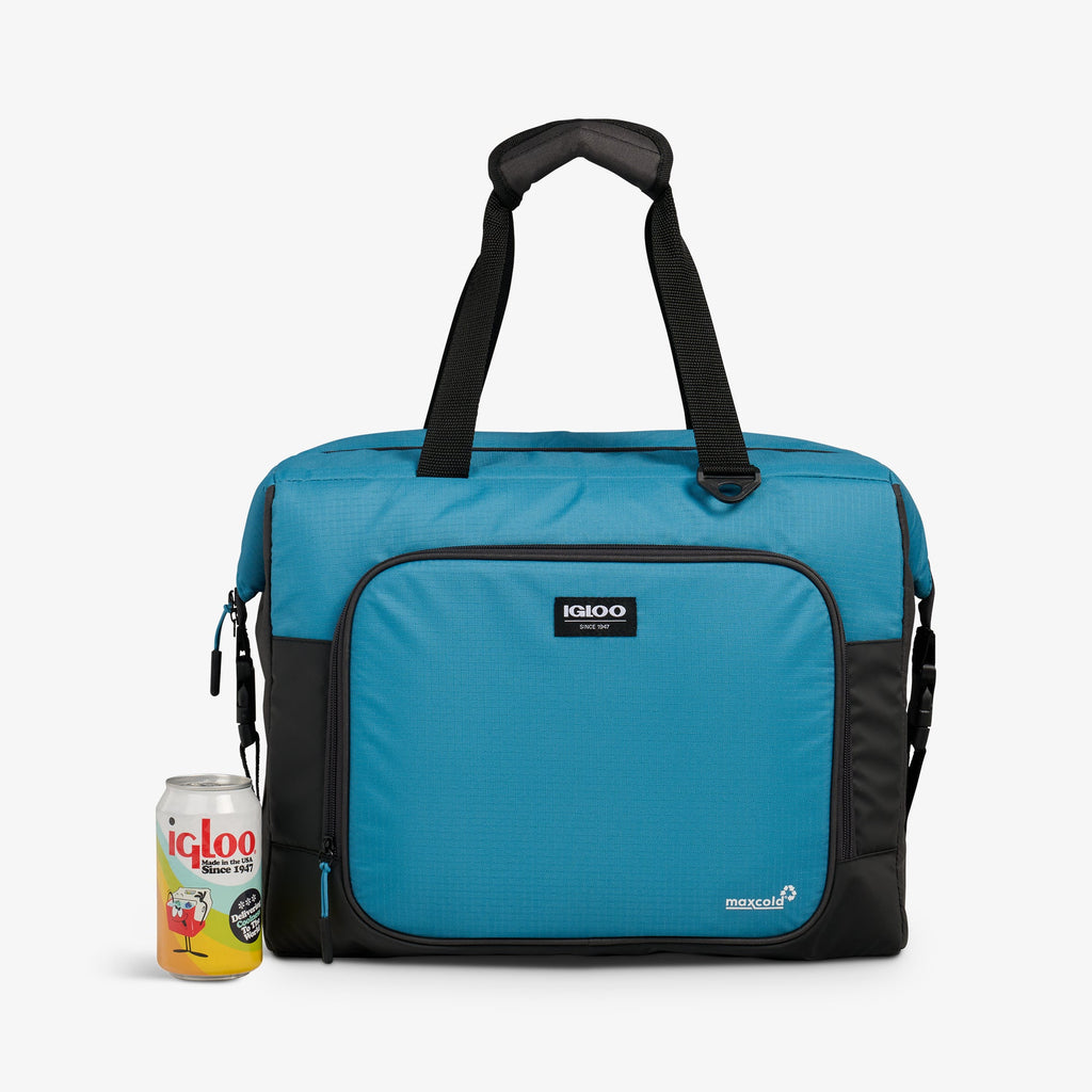 Latitude Snapdown 36-Can Cooler Bag C9 - Modern Blue - Size View